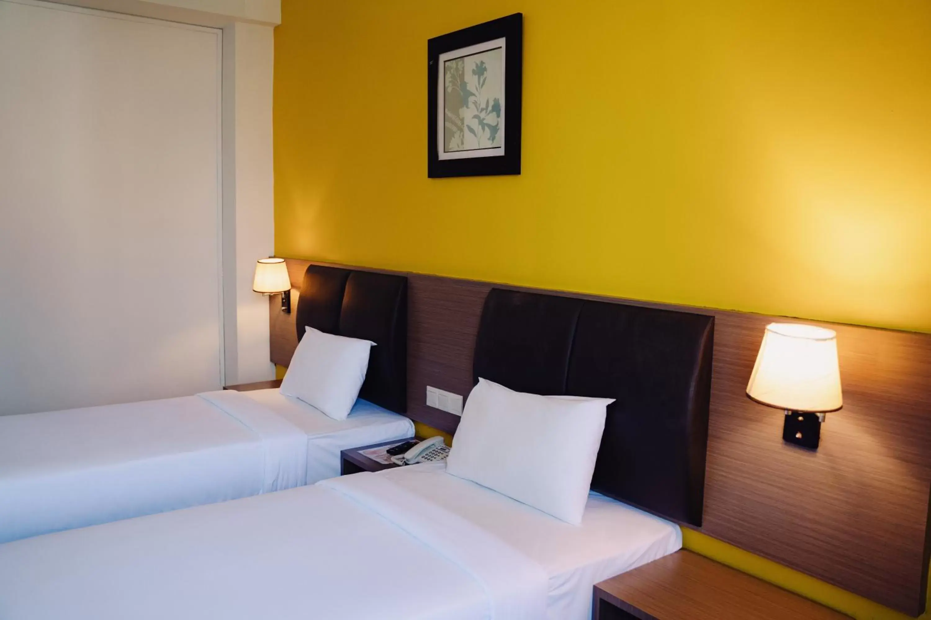 Bed in Hotel Sentral Melaka @ City Centre