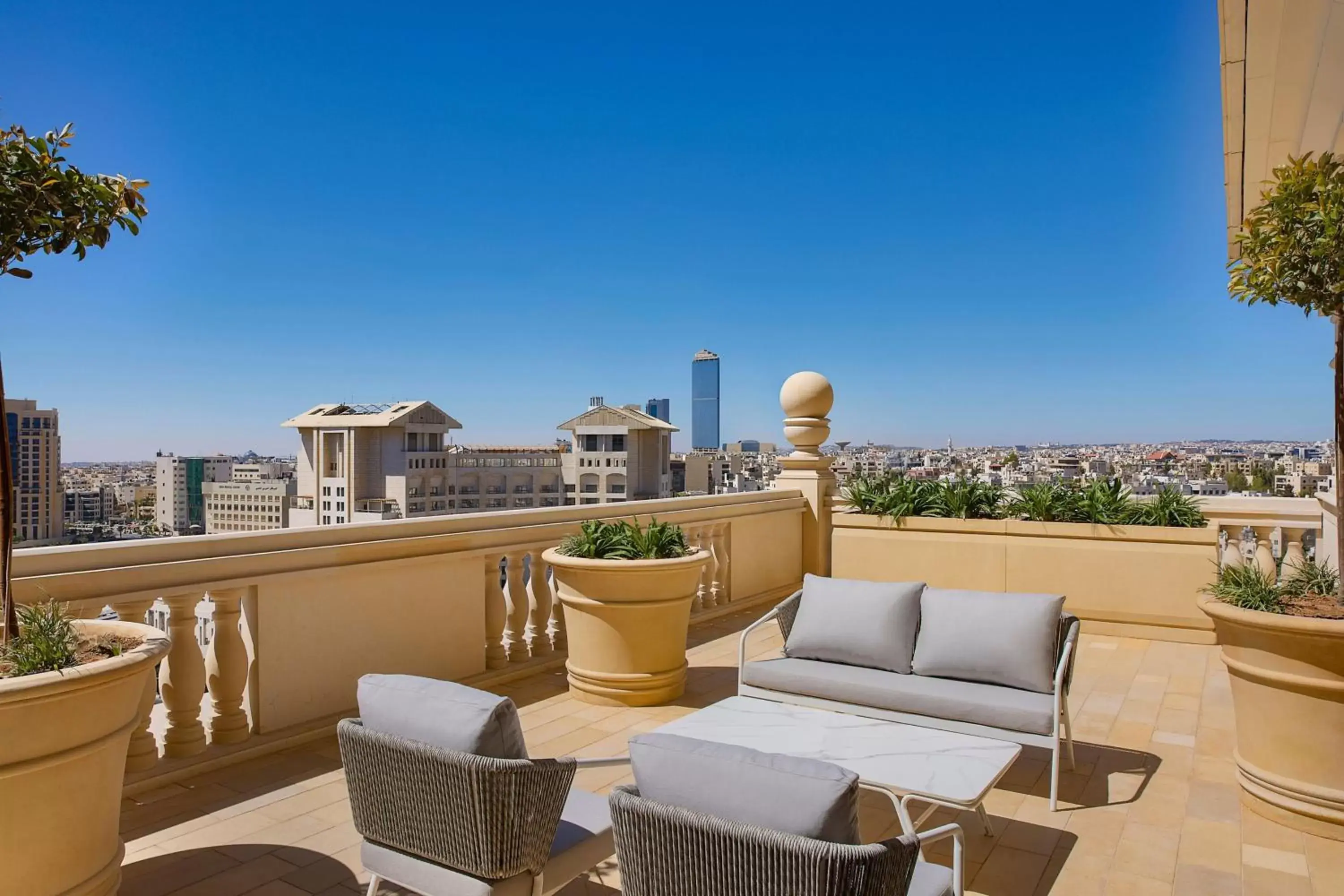 Photo of the whole room, Balcony/Terrace in The Ritz-Carlton, Amman