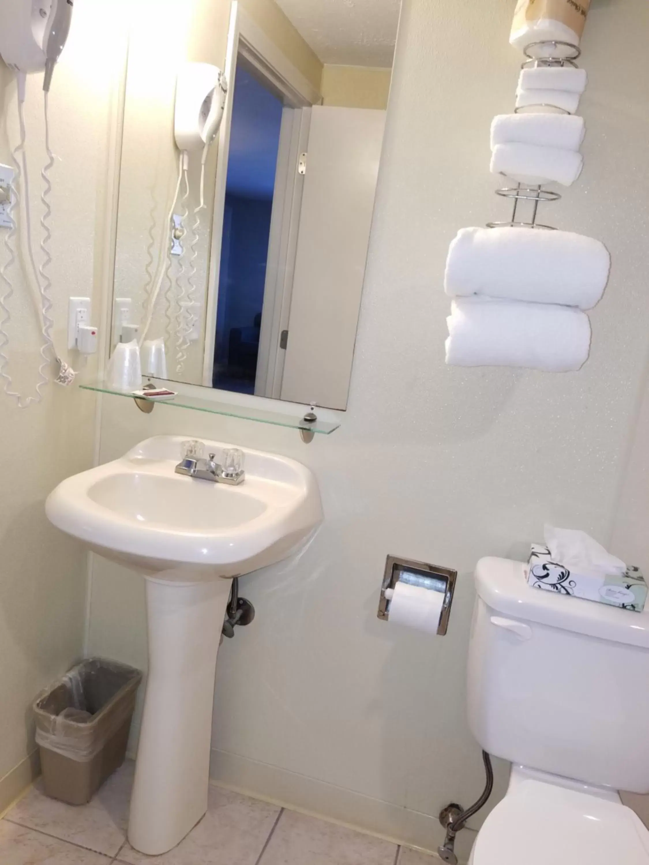 Toilet, Bathroom in Hampton Village Inn