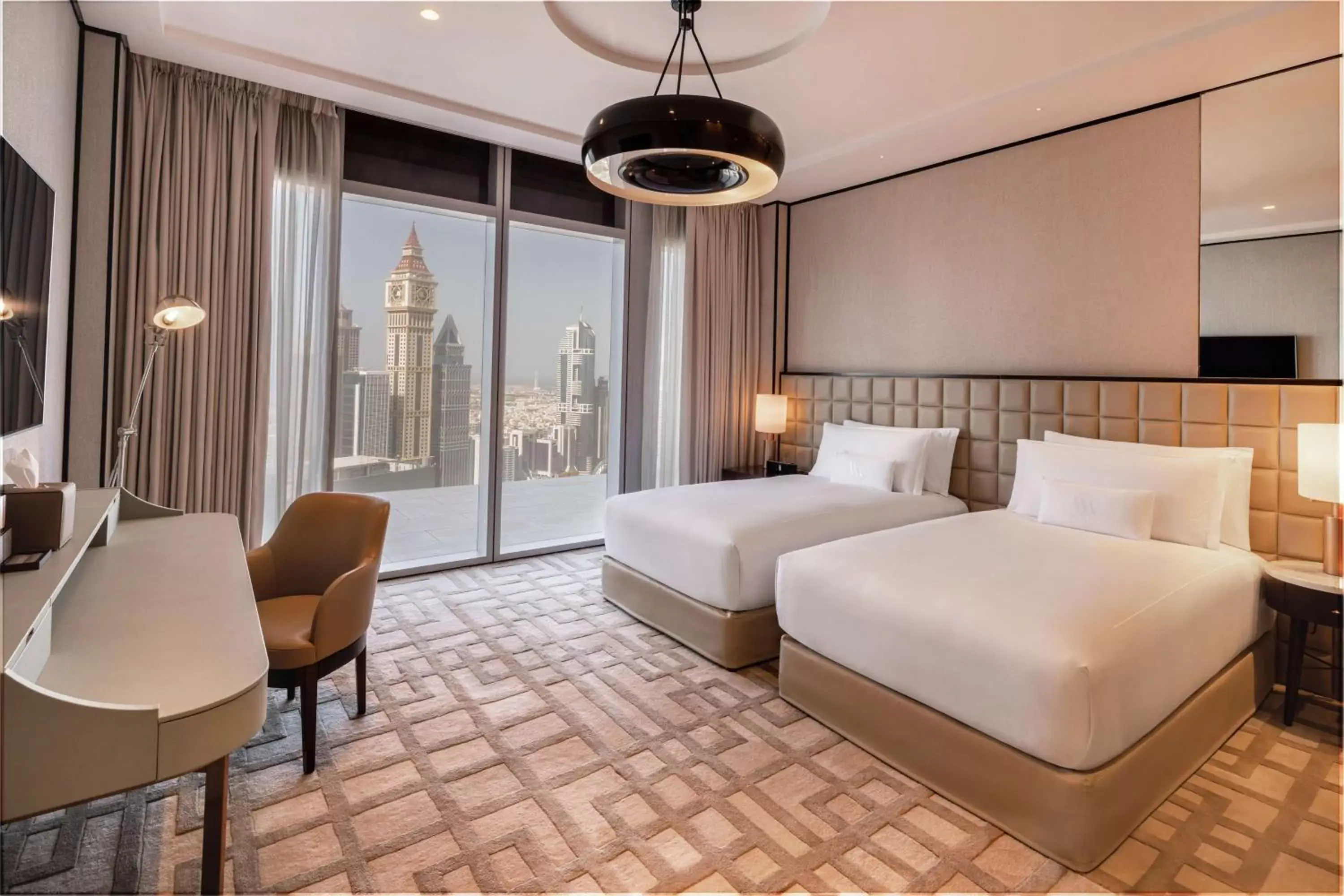 Bedroom in Waldorf Astoria Dubai International Financial Centre