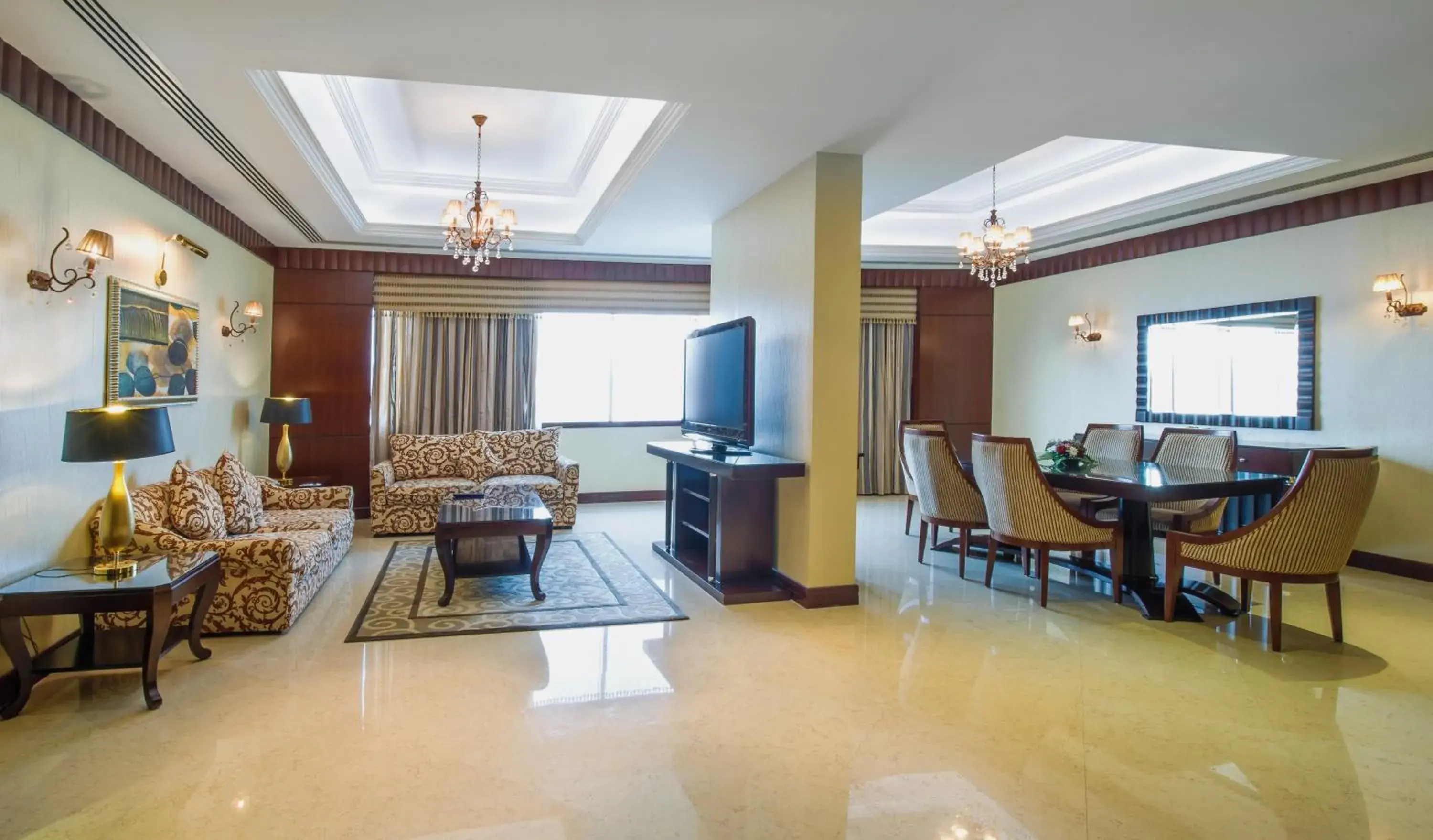 Living room, Seating Area in Concorde Fujairah Hotel