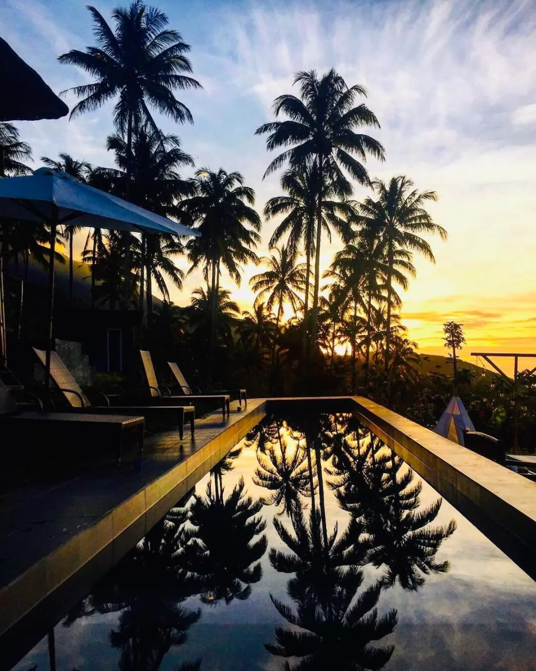 Swimming pool in Bintana sa Paraiso Binunsaran