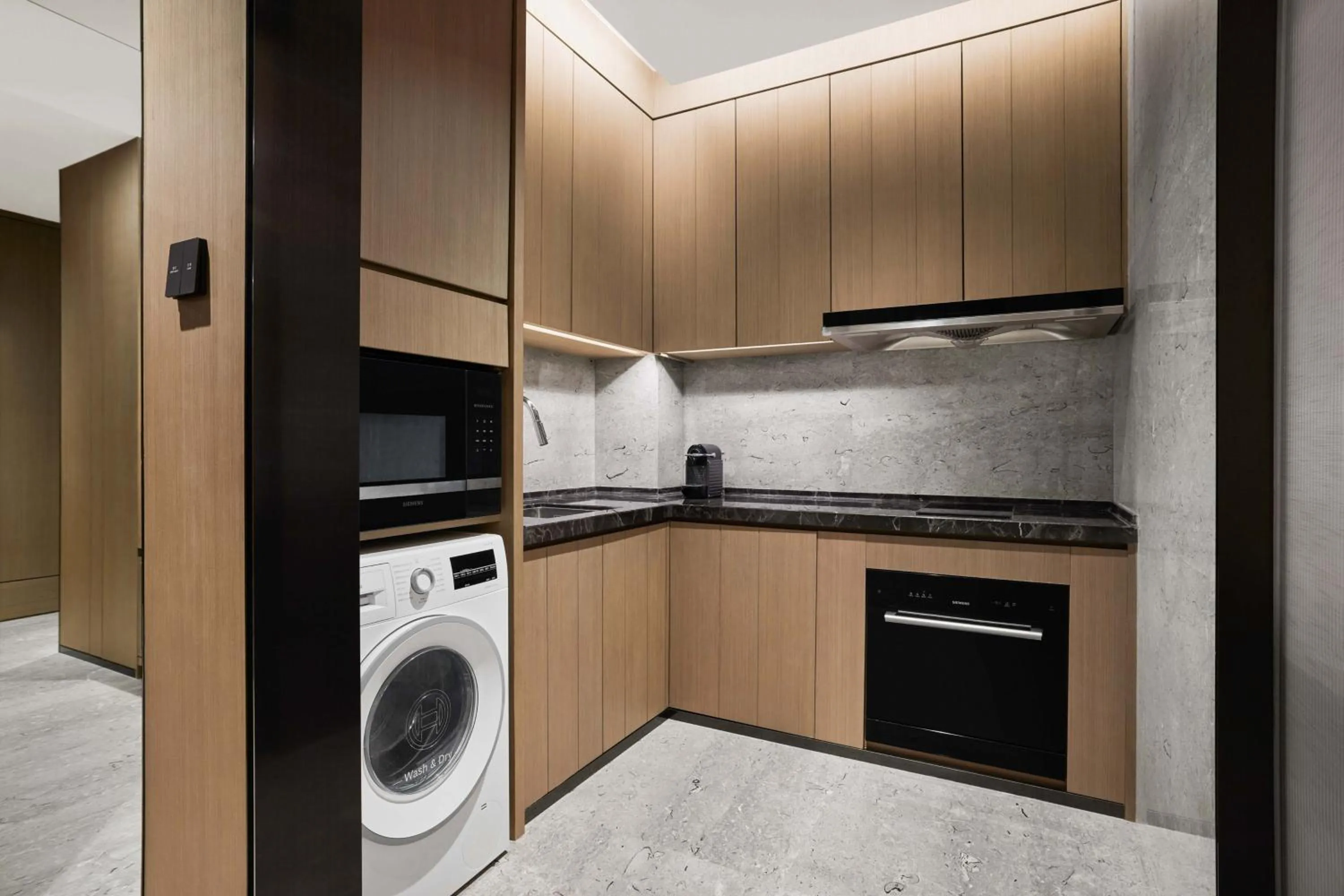 Kitchen or kitchenette in JW Marriott Hotel Shenzhen Bao'an International Airport