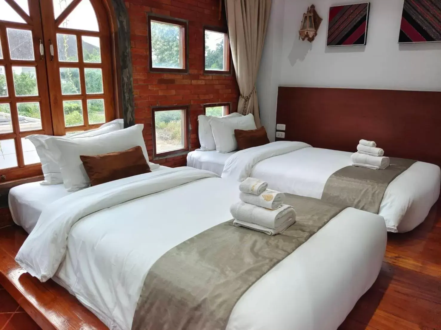 Bed in Lanna Oriental Hotel - SHA Extra Plus