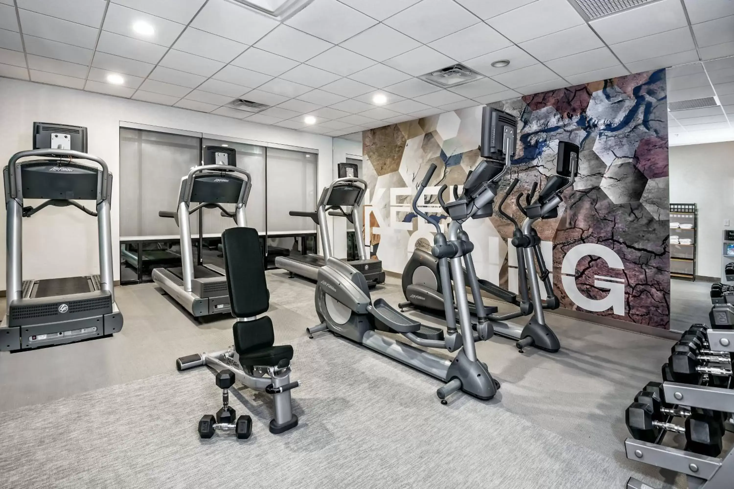 Fitness centre/facilities, Fitness Center/Facilities in SpringHill Suites by Marriott San Antonio Airport