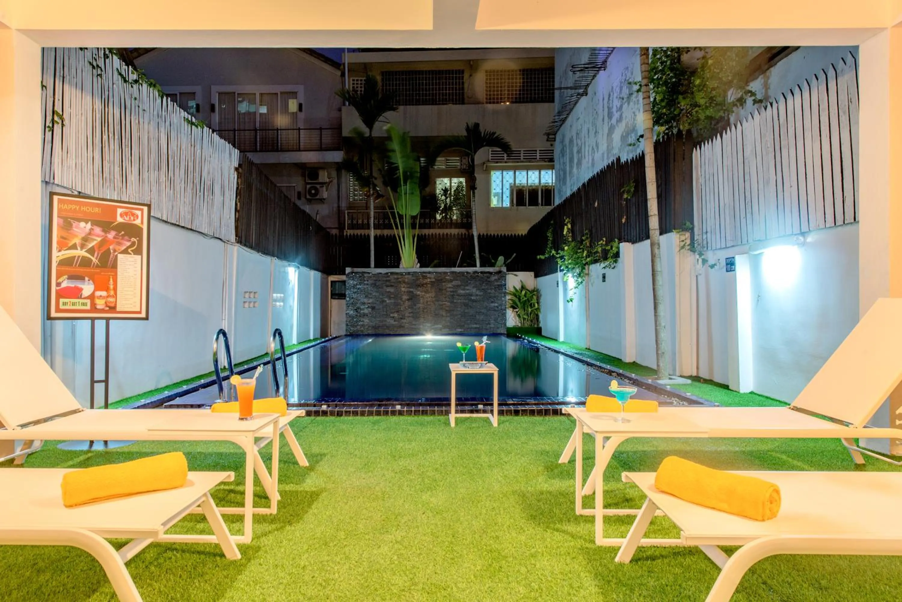 Pool view in JK Resident