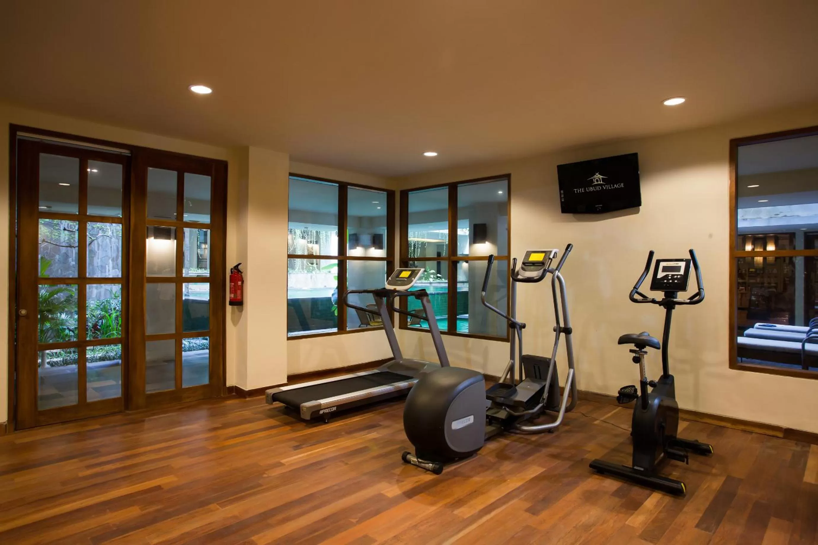 Fitness centre/facilities in Ubud Village Hotel