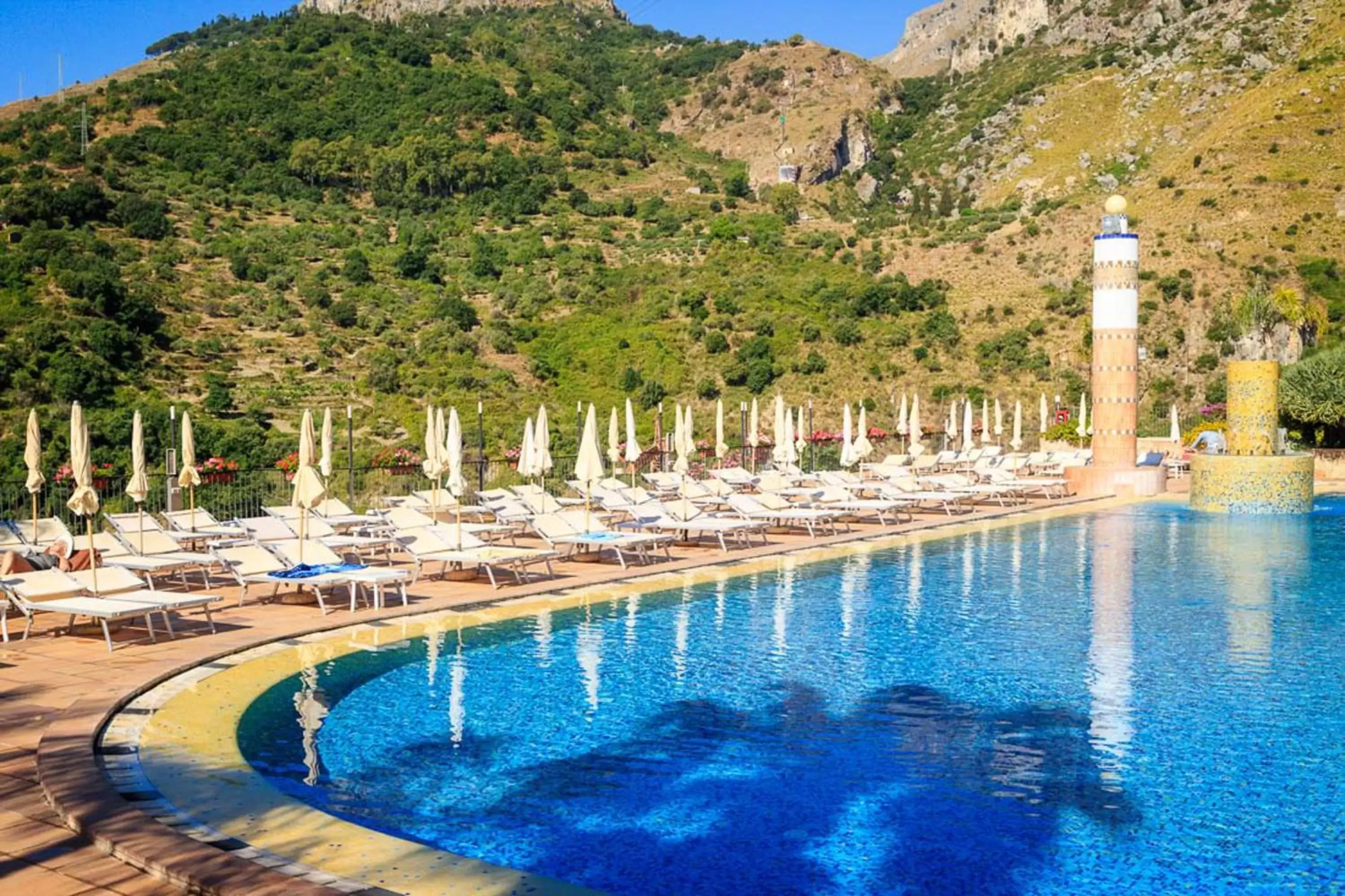 Swimming Pool in Hotel Olimpo le Terrazze