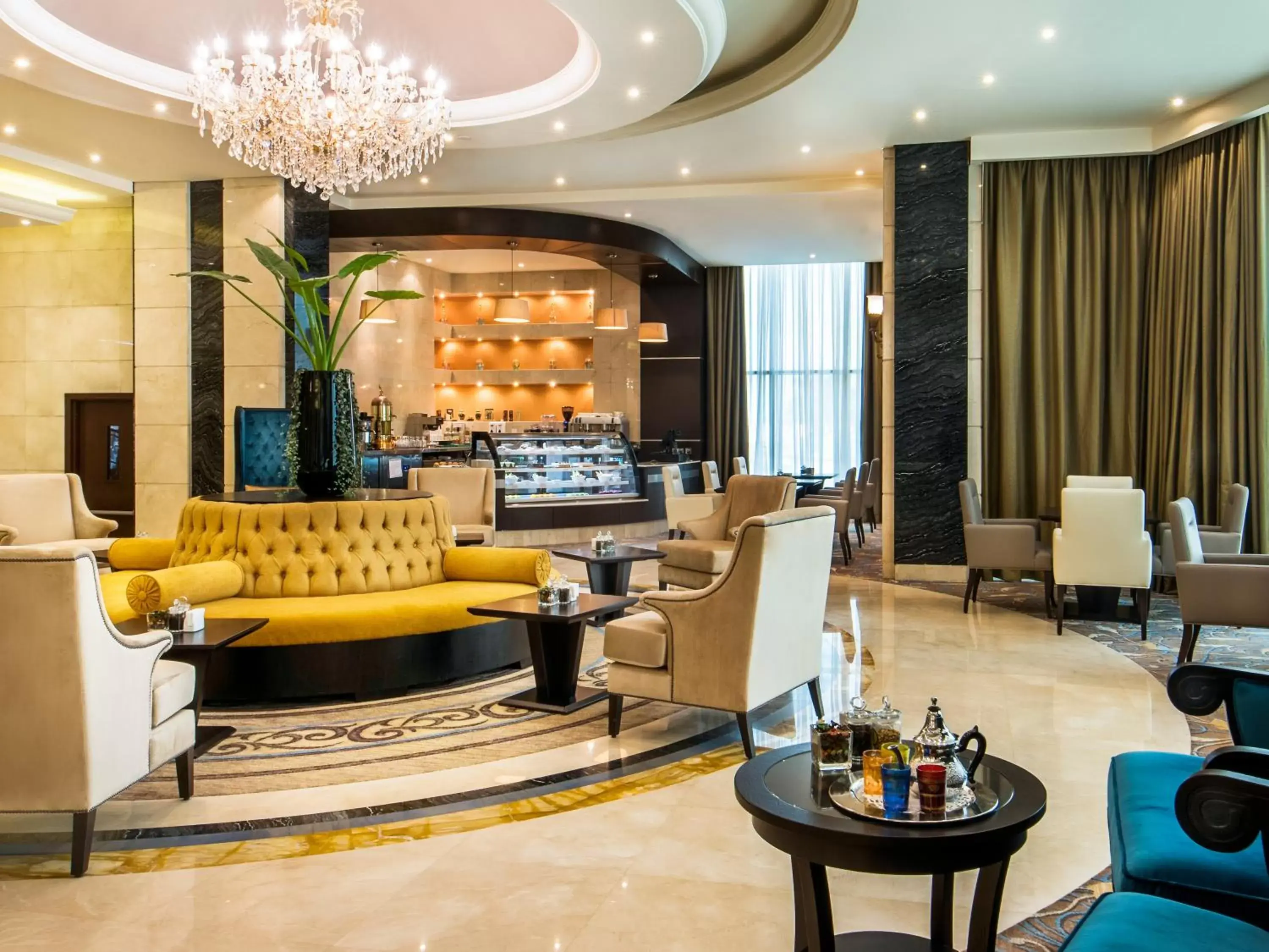 Property building, Lobby/Reception in Golden Tulip Doha Hotel