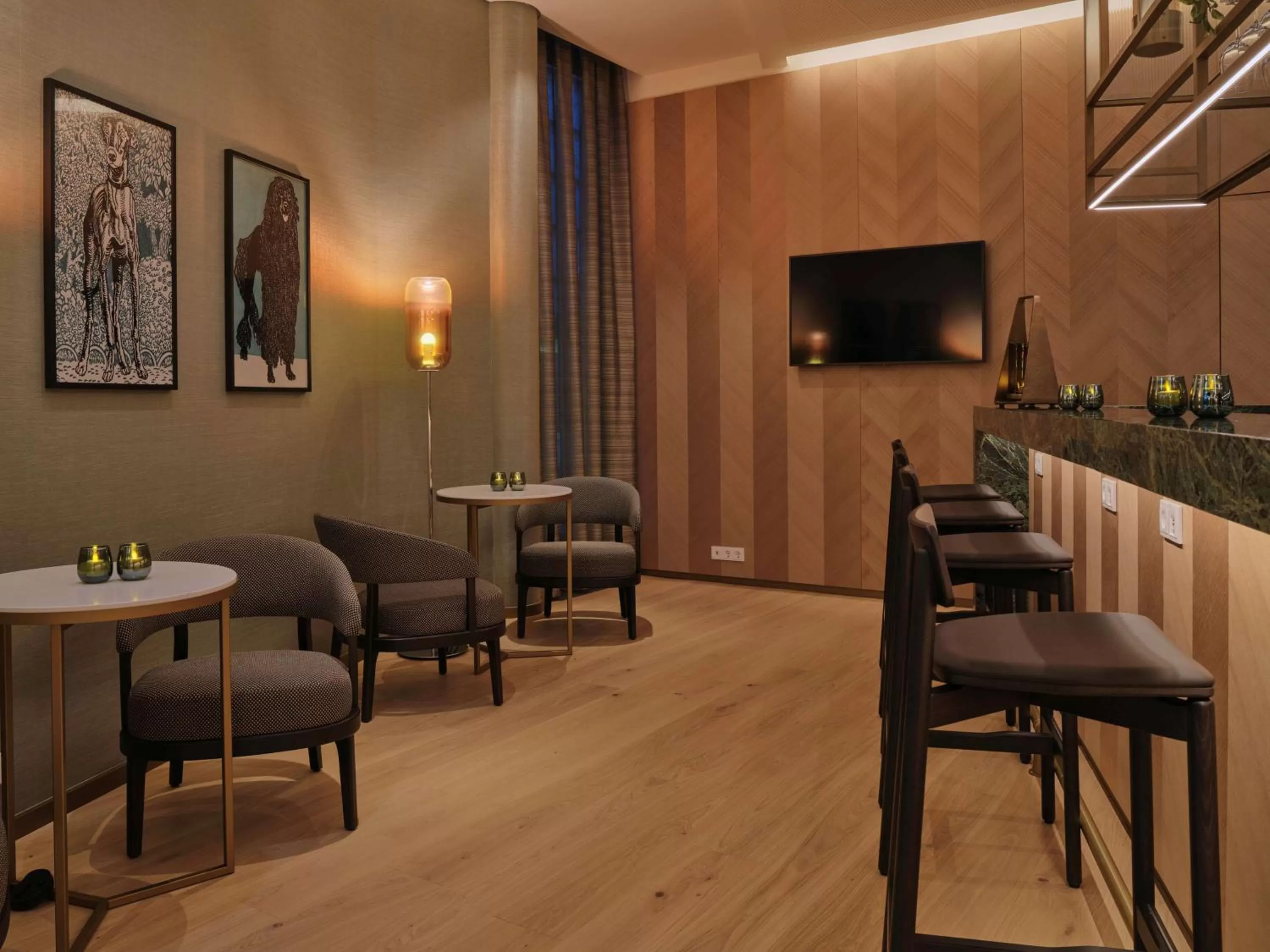 Lounge or bar in Adina Apartment Hotel Vienna Belvedere