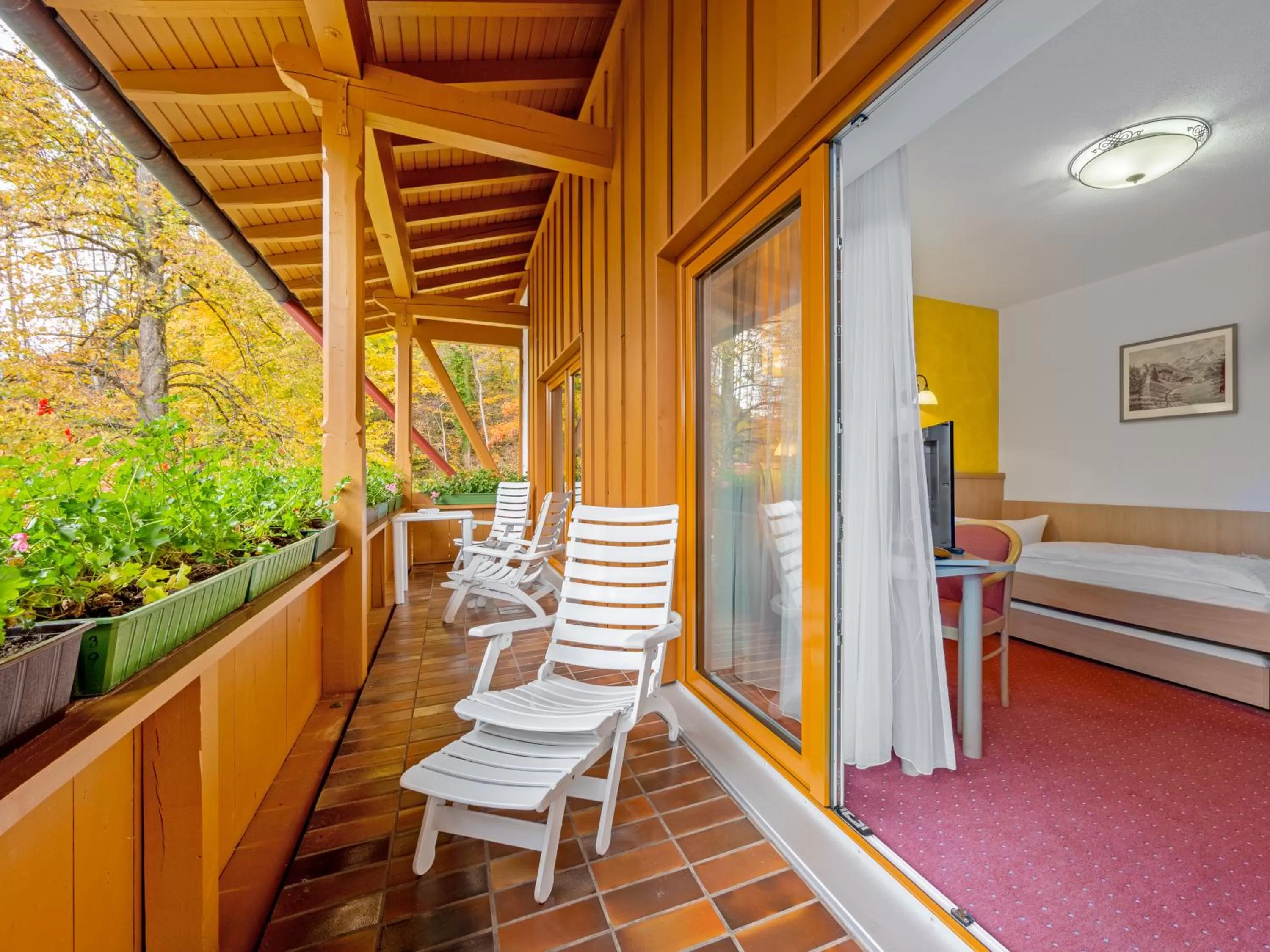 View (from property/room) in Landhotel Gabriele