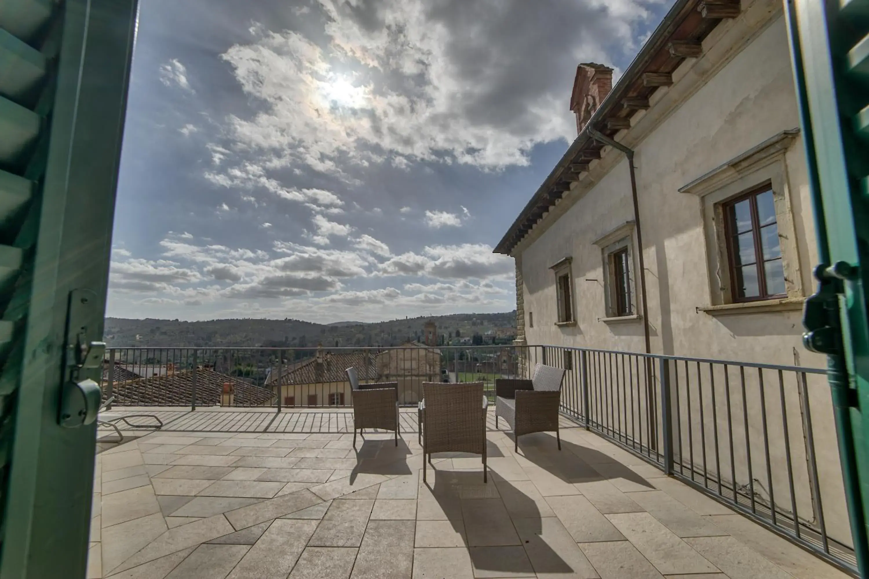 Balcony/Terrace in Hotel Logge Dei Mercanti