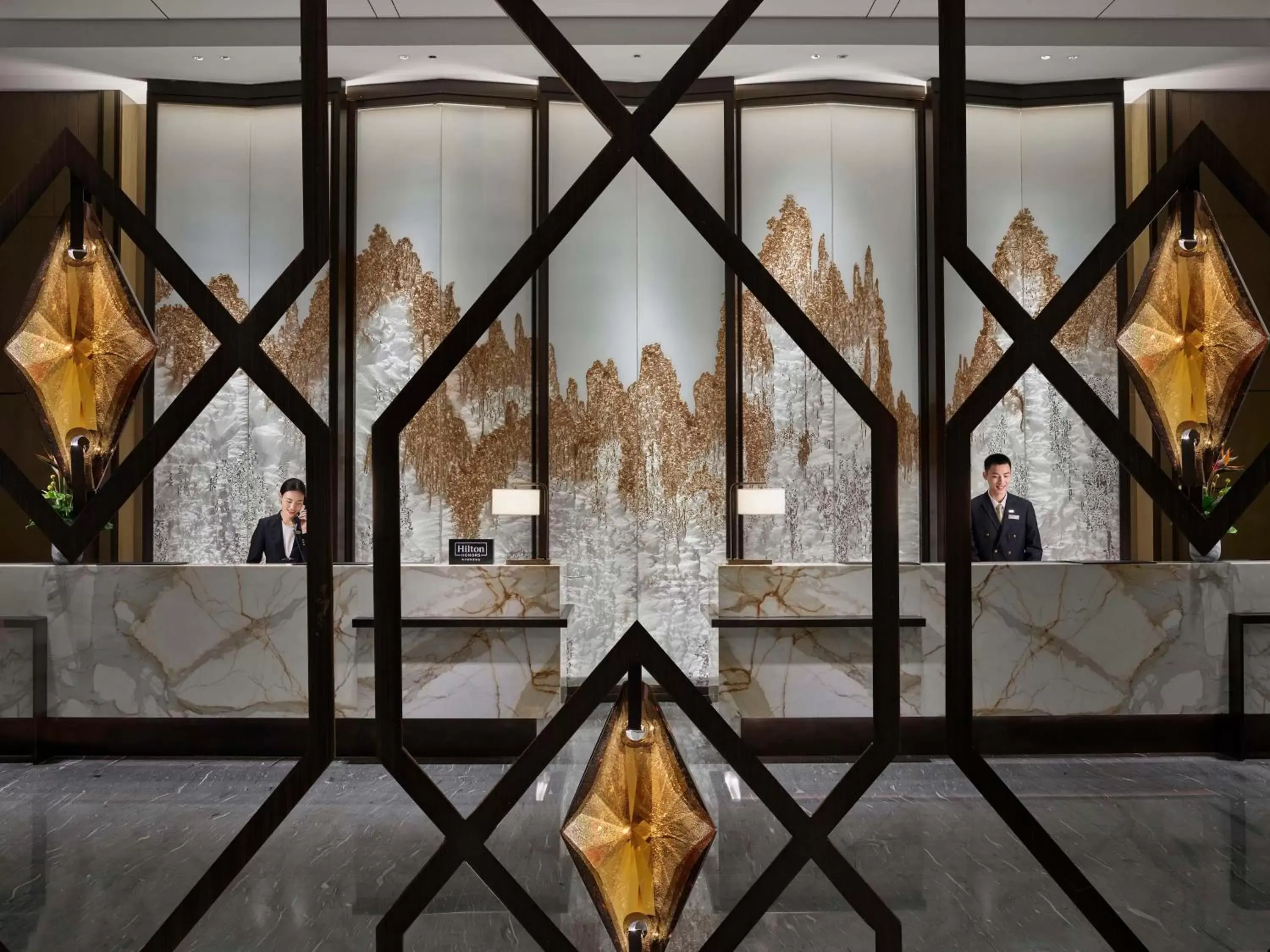 Lobby or reception in Hilton Foshan Shunde