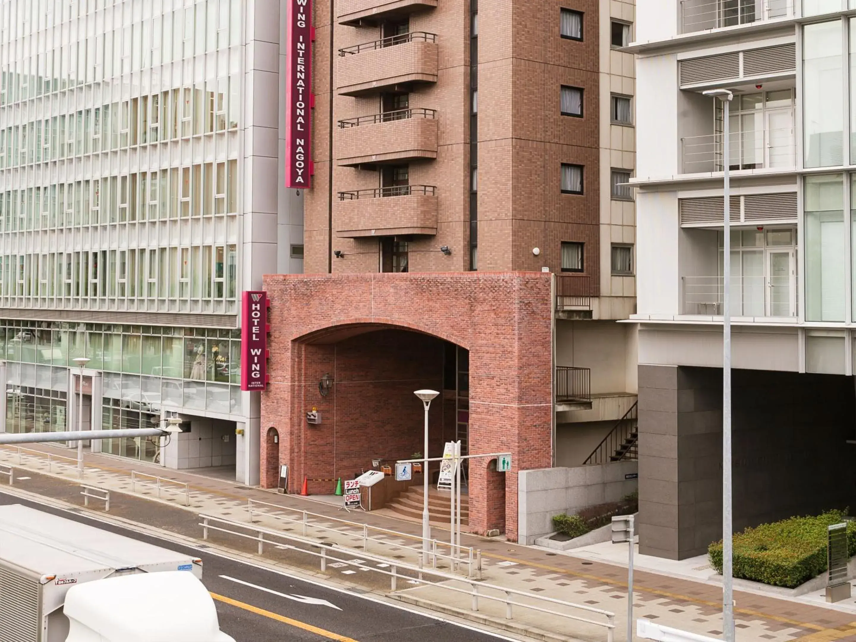 Property building, BBQ Facilities in Hotel Wing International Nagoya