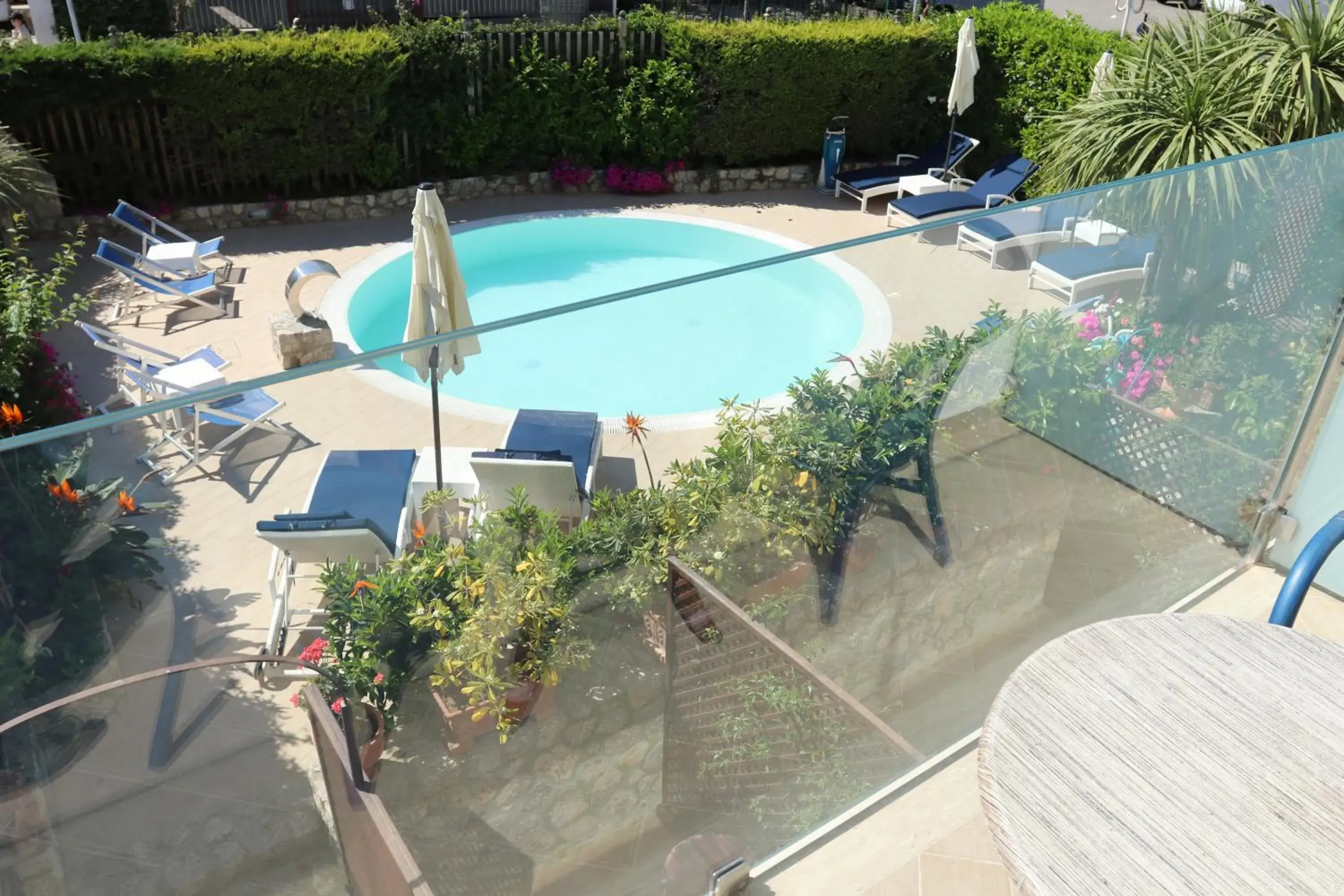 Pool View in Hotel Bougainville