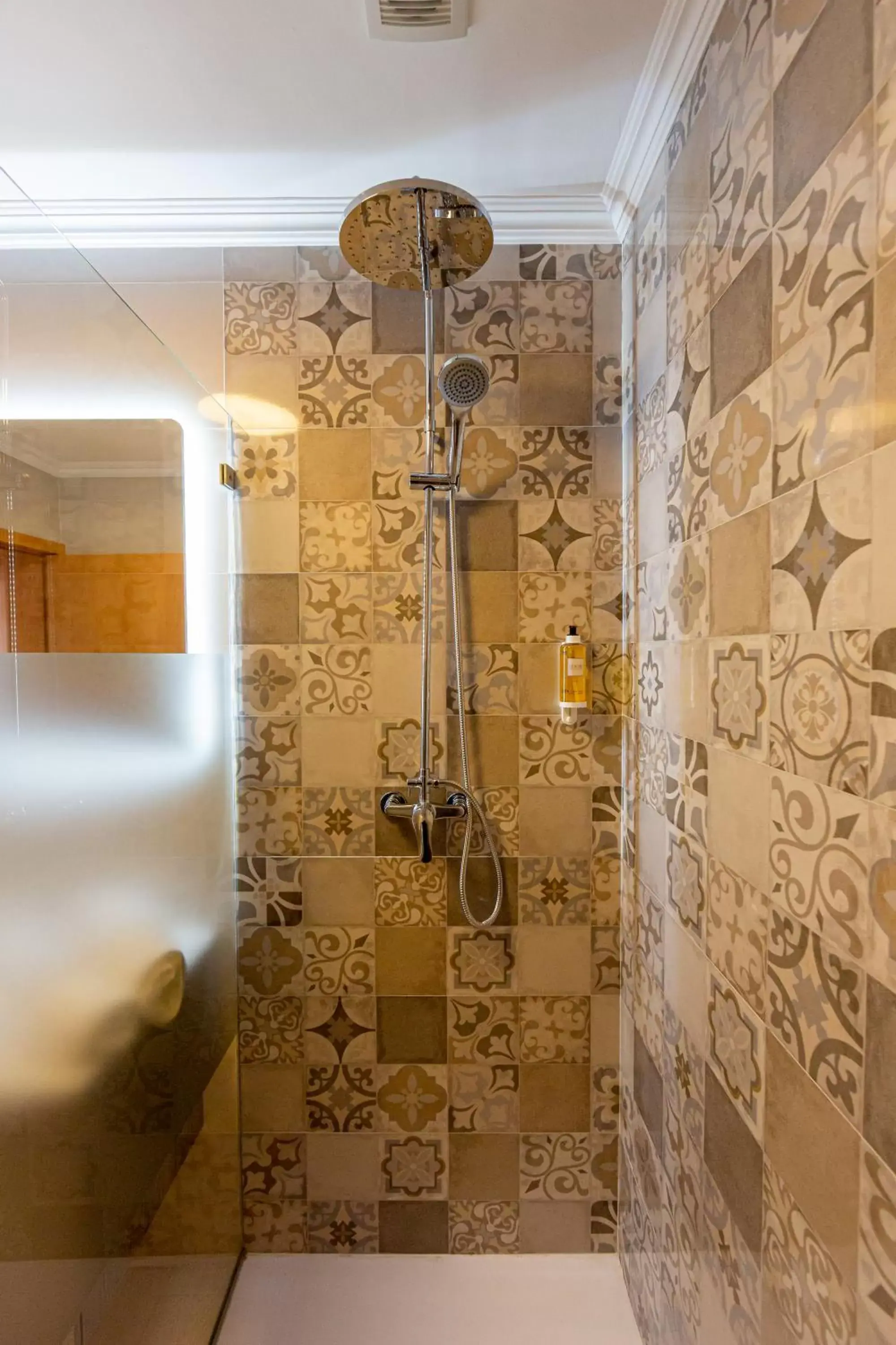 Shower, Bathroom in Luxury Palm Suites