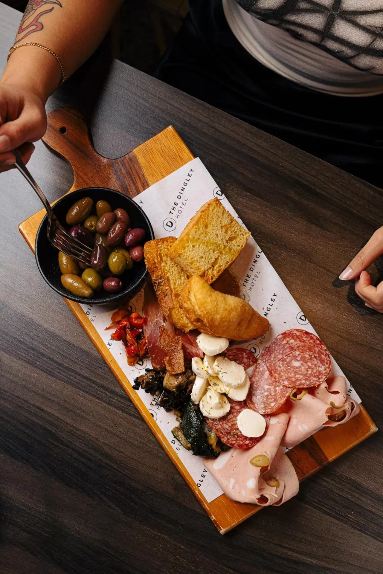 Food in The Dingley Hotel