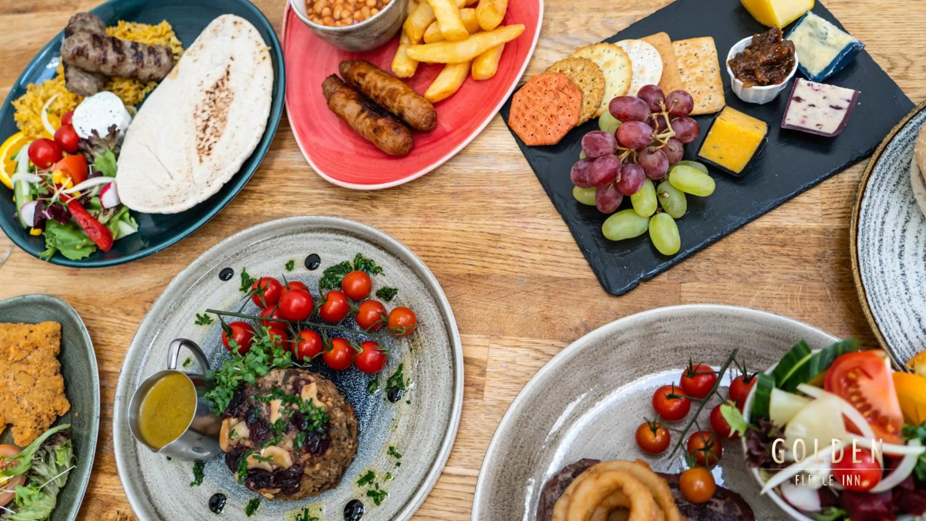 Food in The Golden Fleece Inn