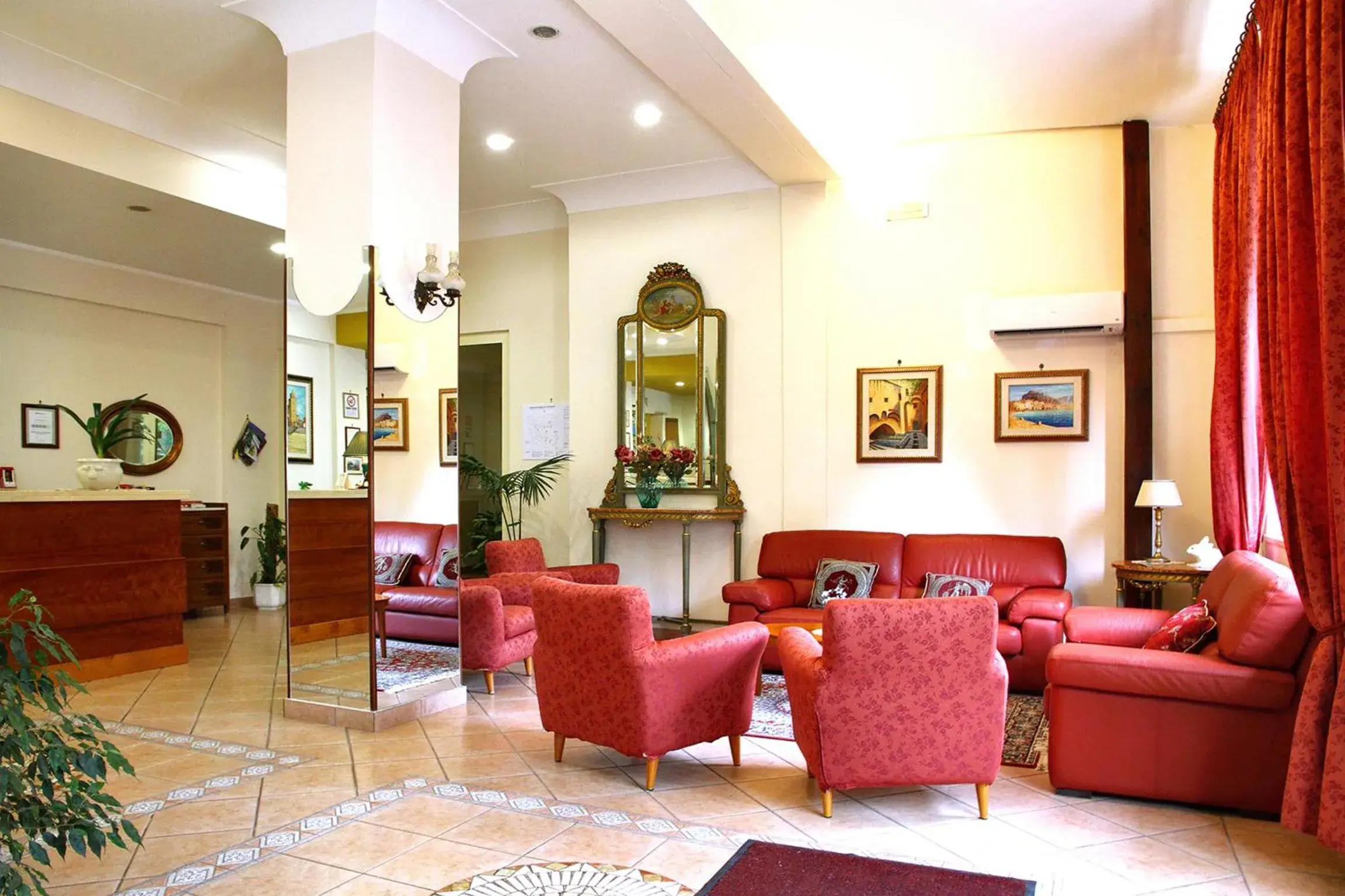 Lobby or reception, Seating Area in Hotel Mediterraneo