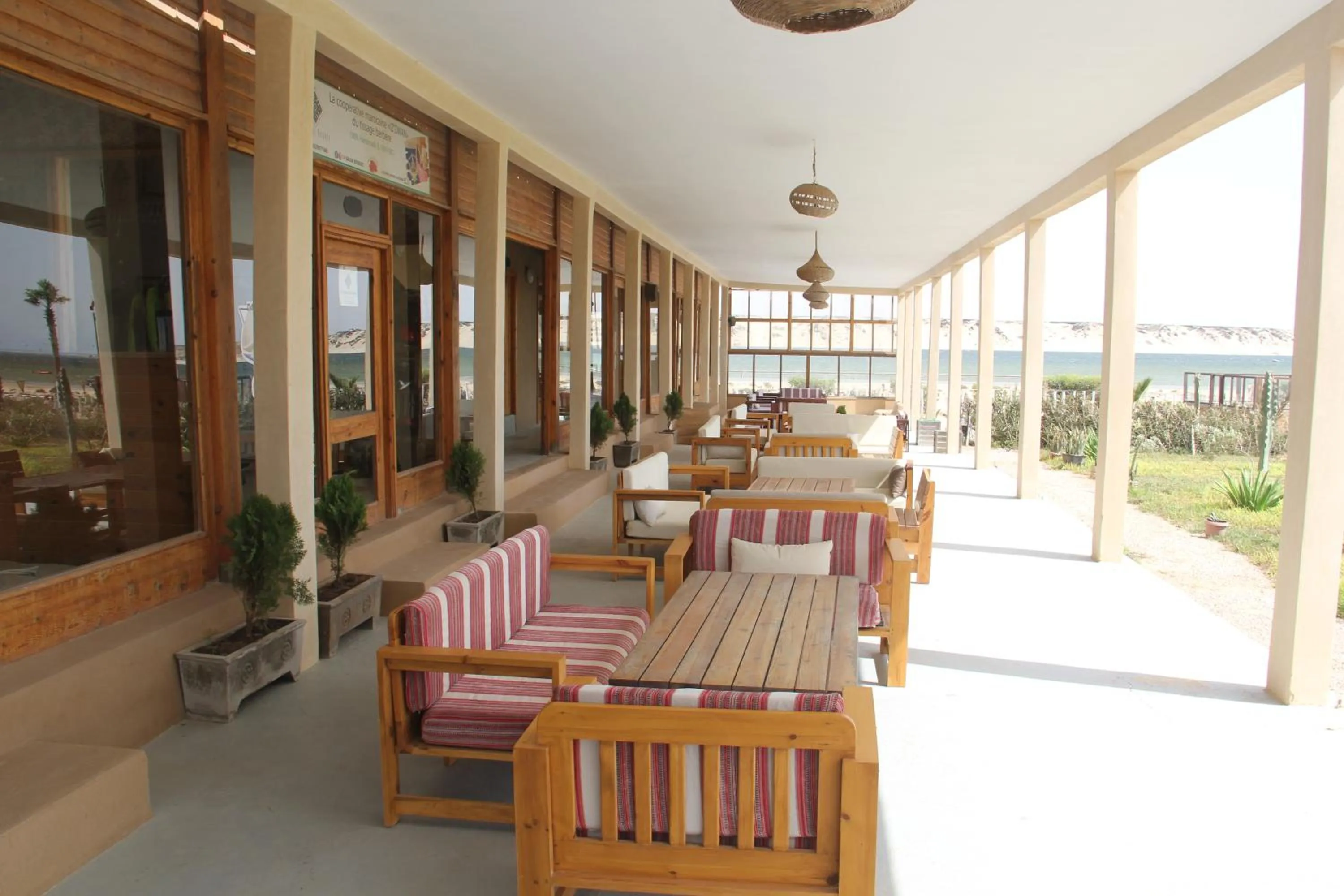 Patio in Dakhla Camp