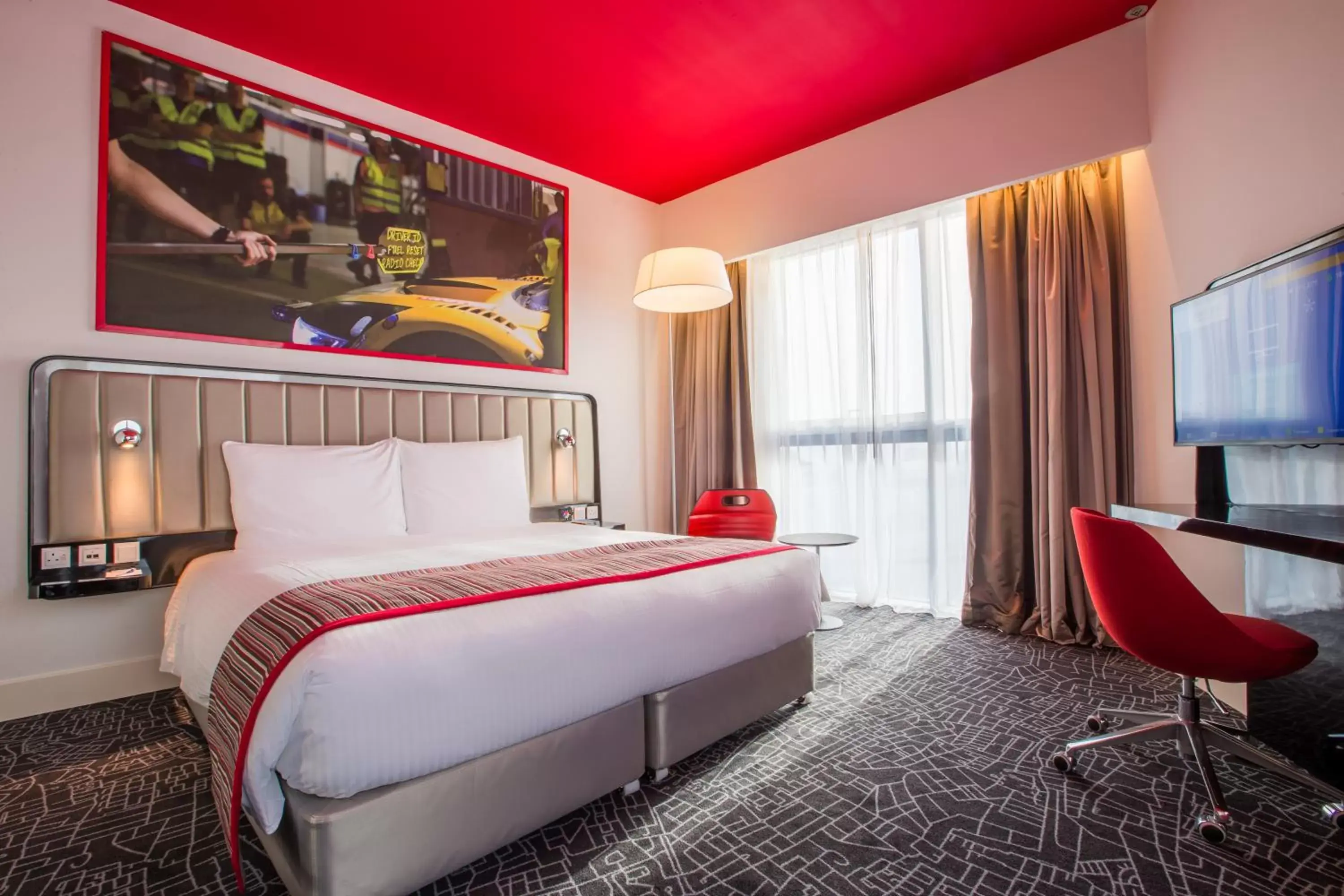 Bed in Park Inn by Radisson Dubai Motor City