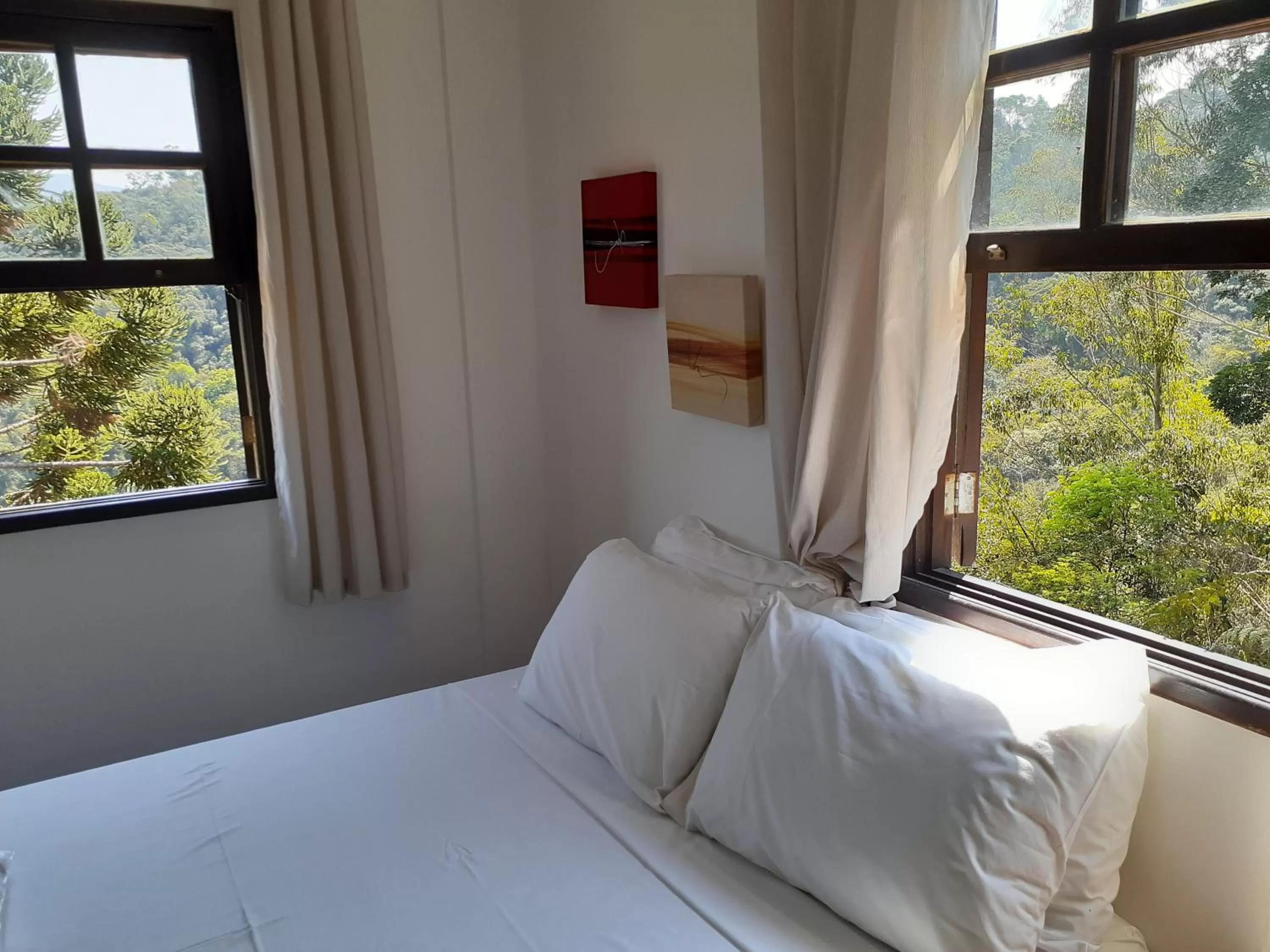 Bed in Pousada R.N.C. Nosso Paraíso