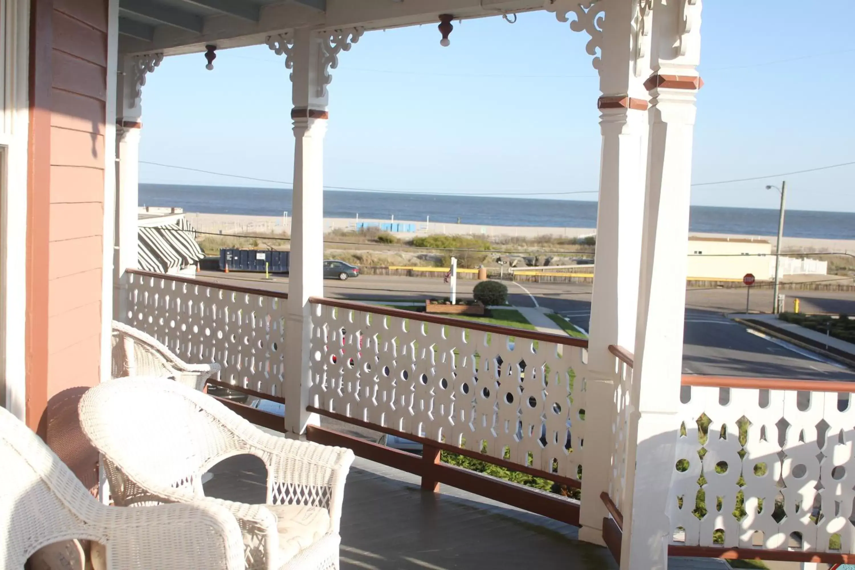 View (from property/room), Balcony/Terrace in Angel of the Sea Bed and Breakfast