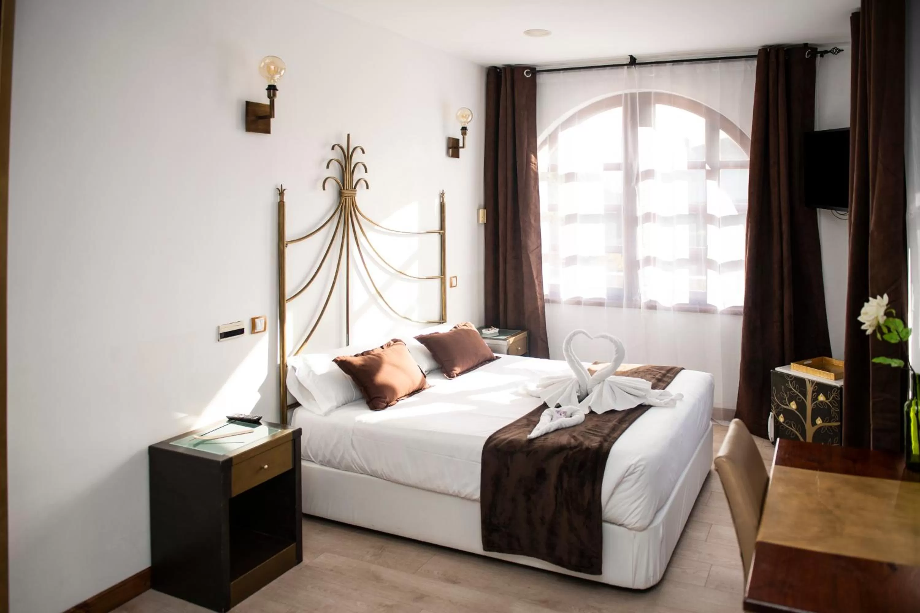 Bed in Posada la Leyenda