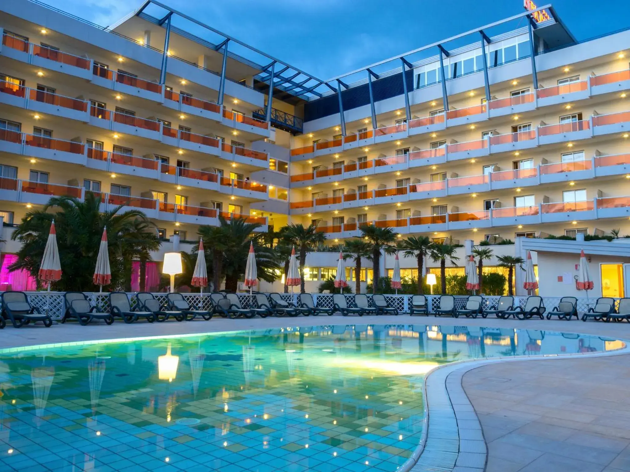 Swimming Pool in Bibione Palace Spa Hotel