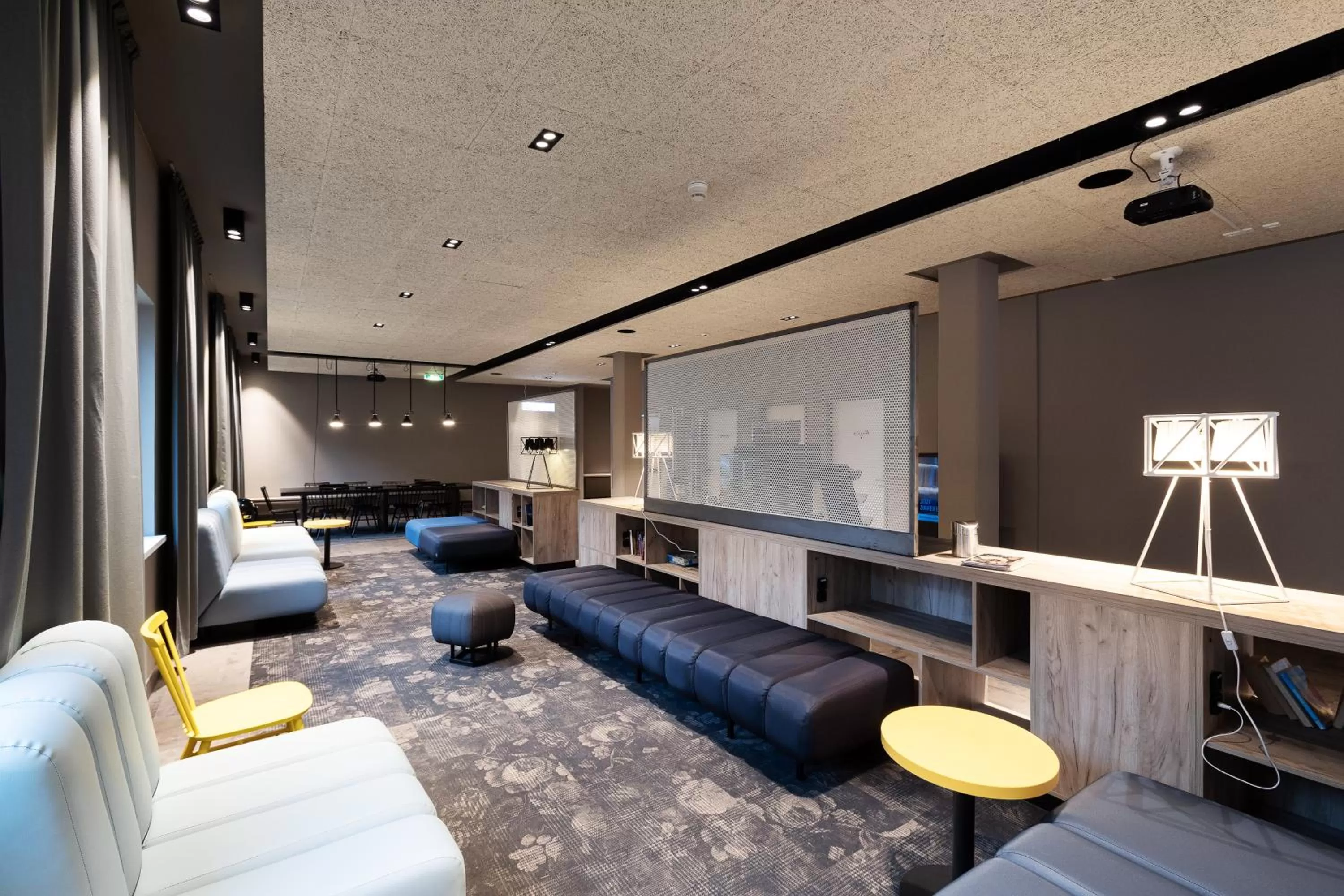 Lobby or reception in a&o Berlin Hauptbahnhof