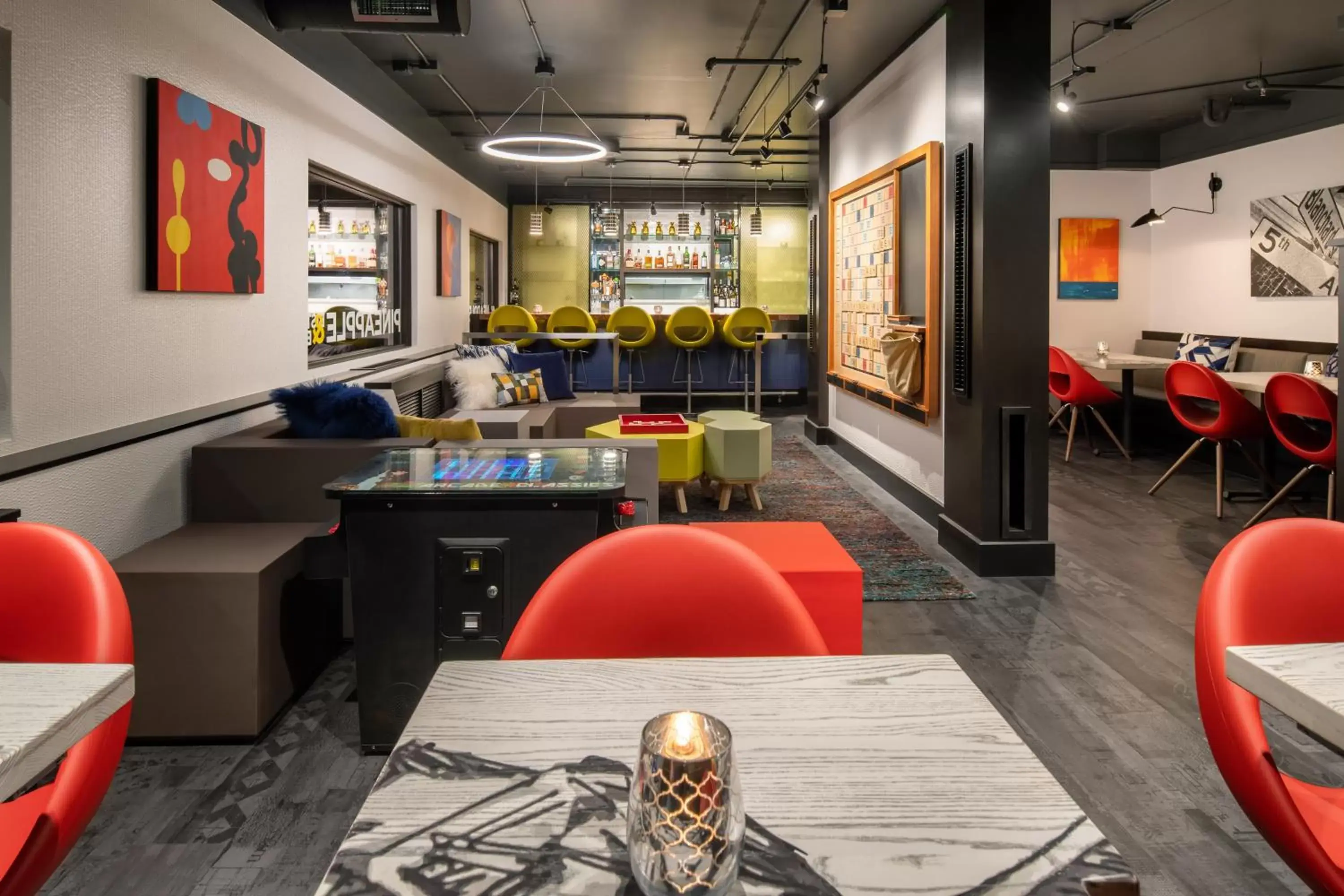 Lounge or bar, Restaurant/Places to Eat in Staypineapple, Hotel FIVE, Downtown Seattle