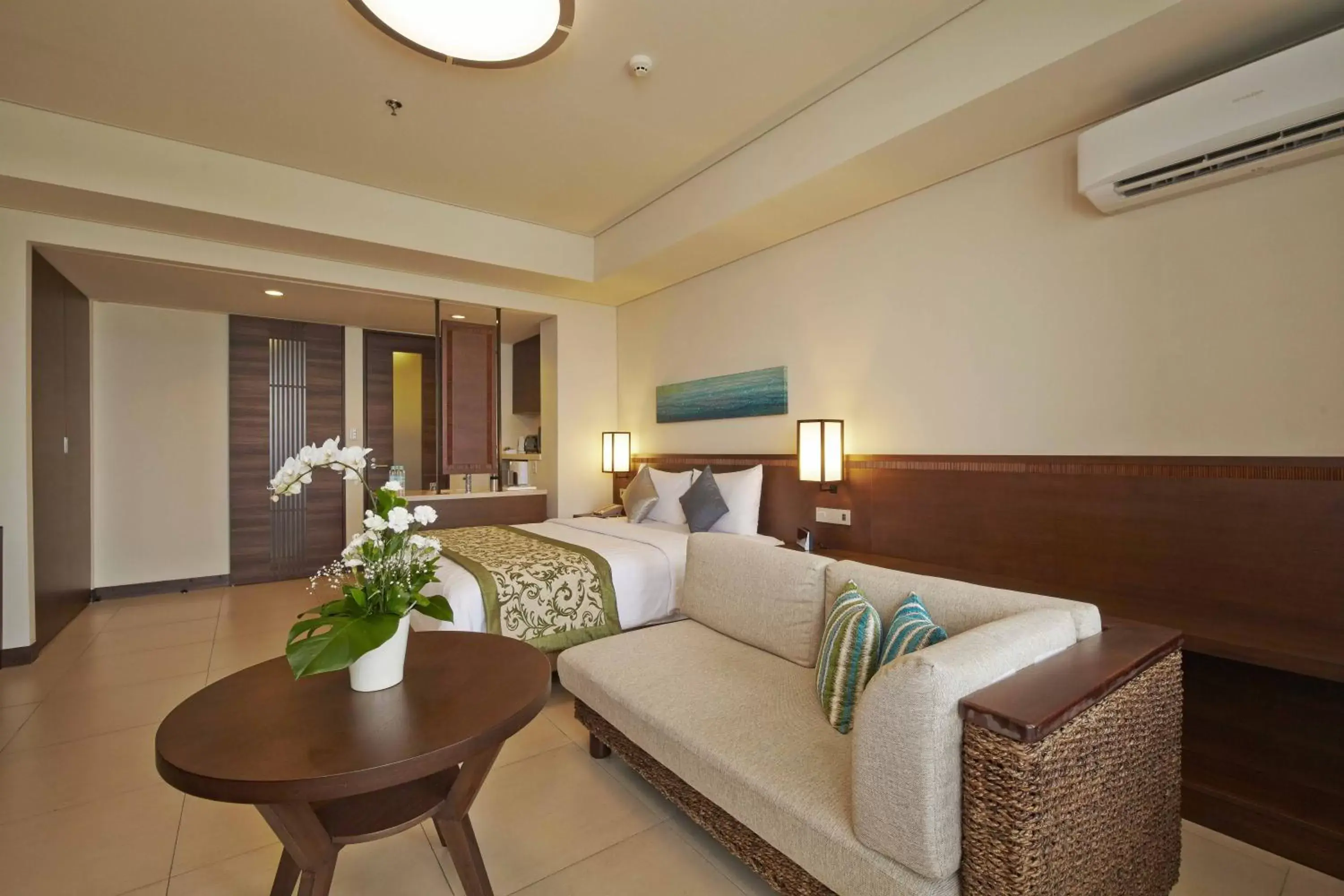 Bedroom, Seating Area in Axia South Cikarang Service Apartment