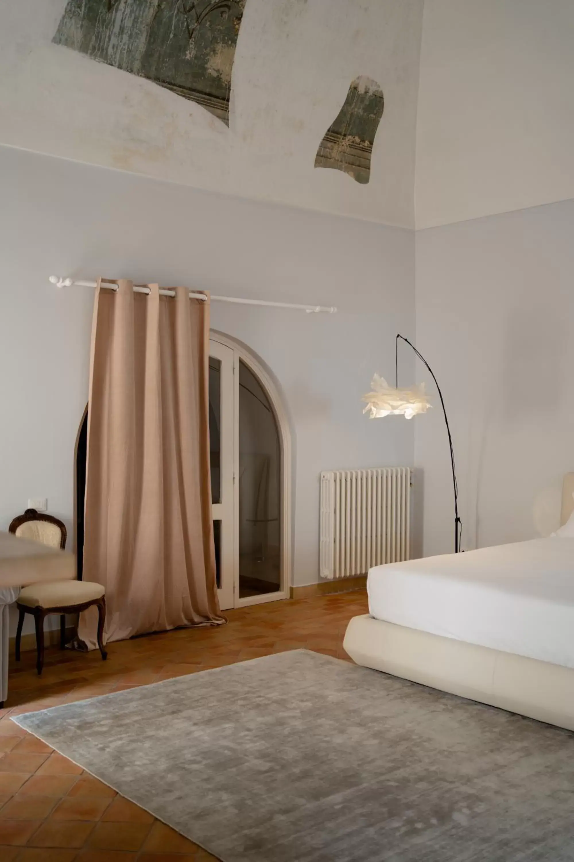 Bed in Palazzo Del Duca Luxury Hotel & Restaurant