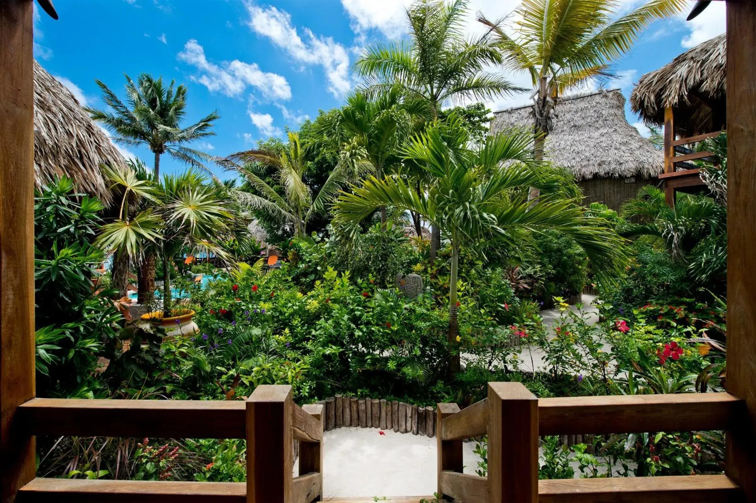 Garden view in Ramon's Village Resort