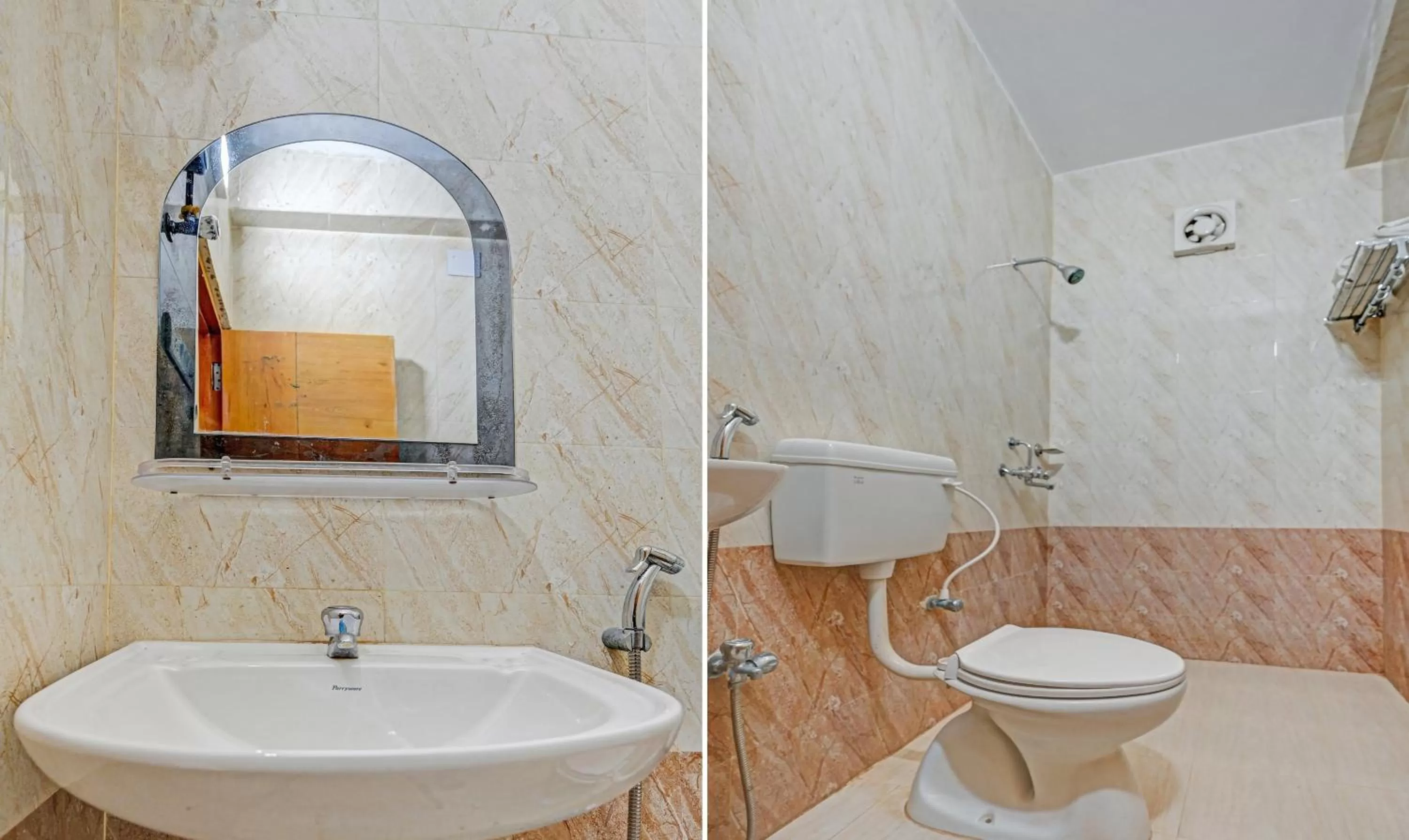 Bathroom in Treebo Sidhartha Inn Baliapanda