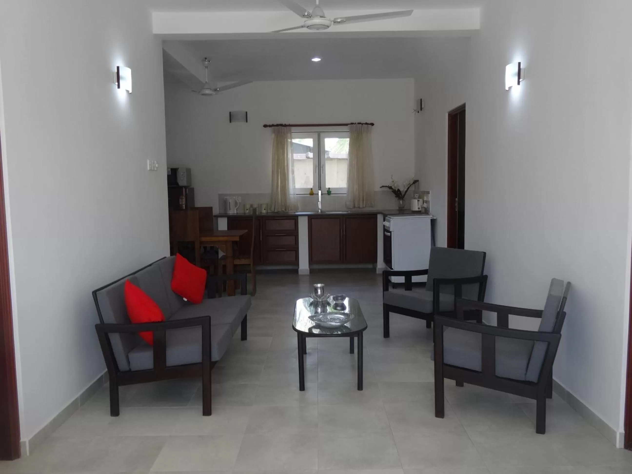 Living room in Amssler Beach Stay