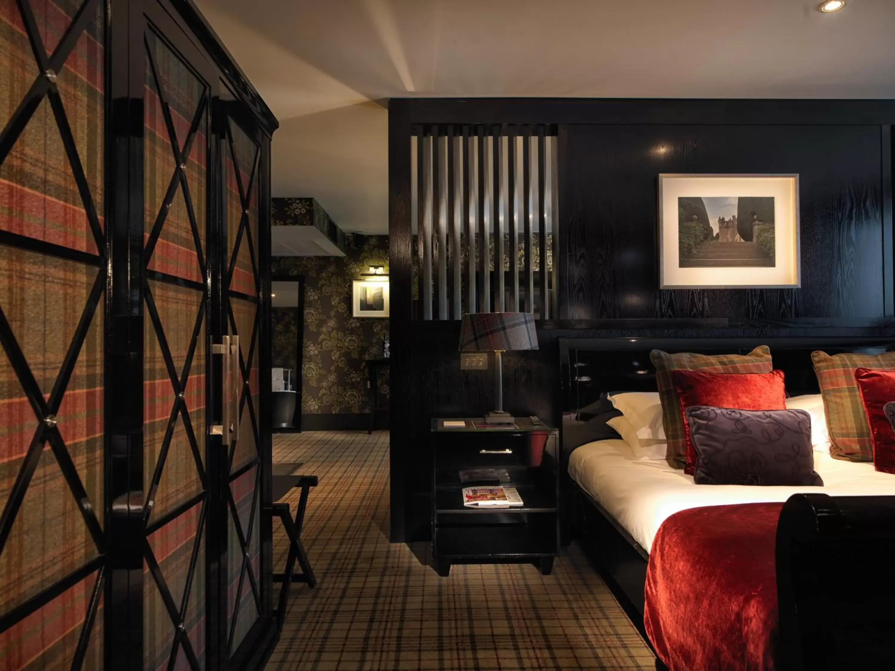 Bed, Seating Area in Malmaison Aberdeen
