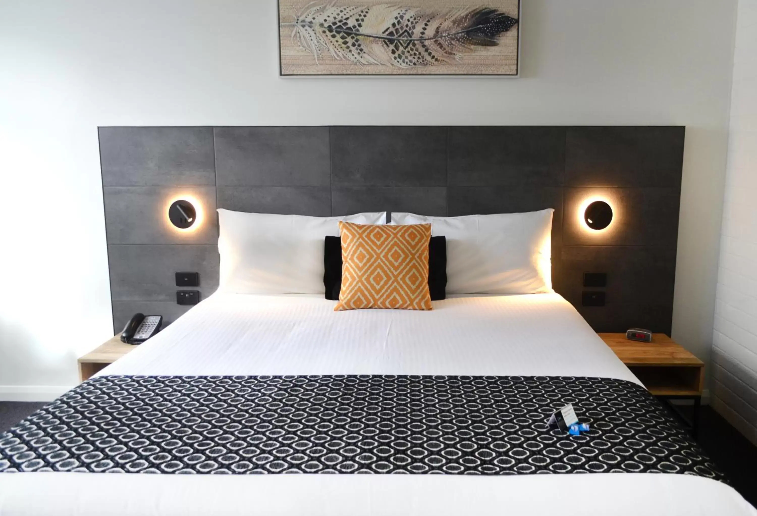 Bed in Orana Motel