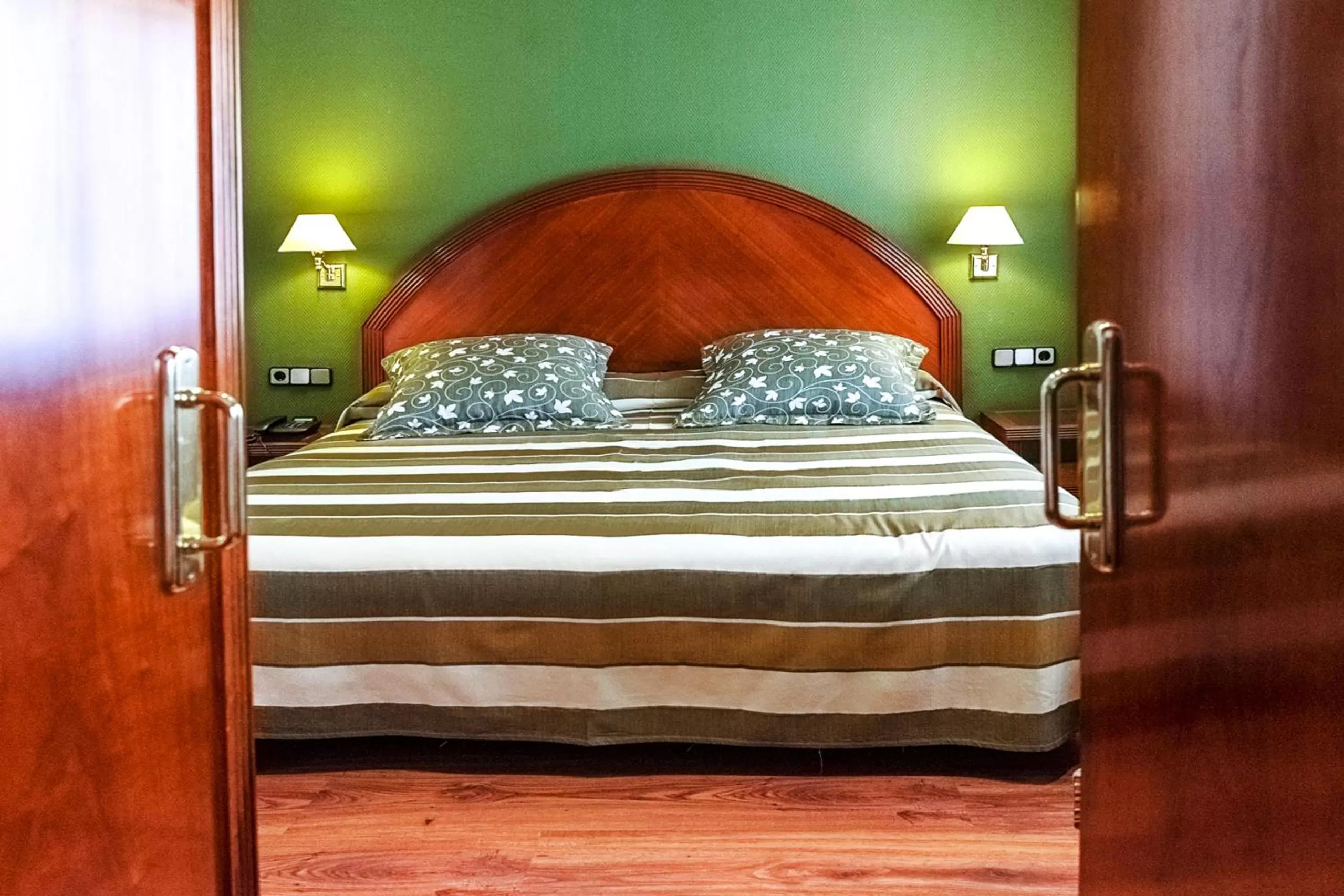 Bed in Hotel Torremangana