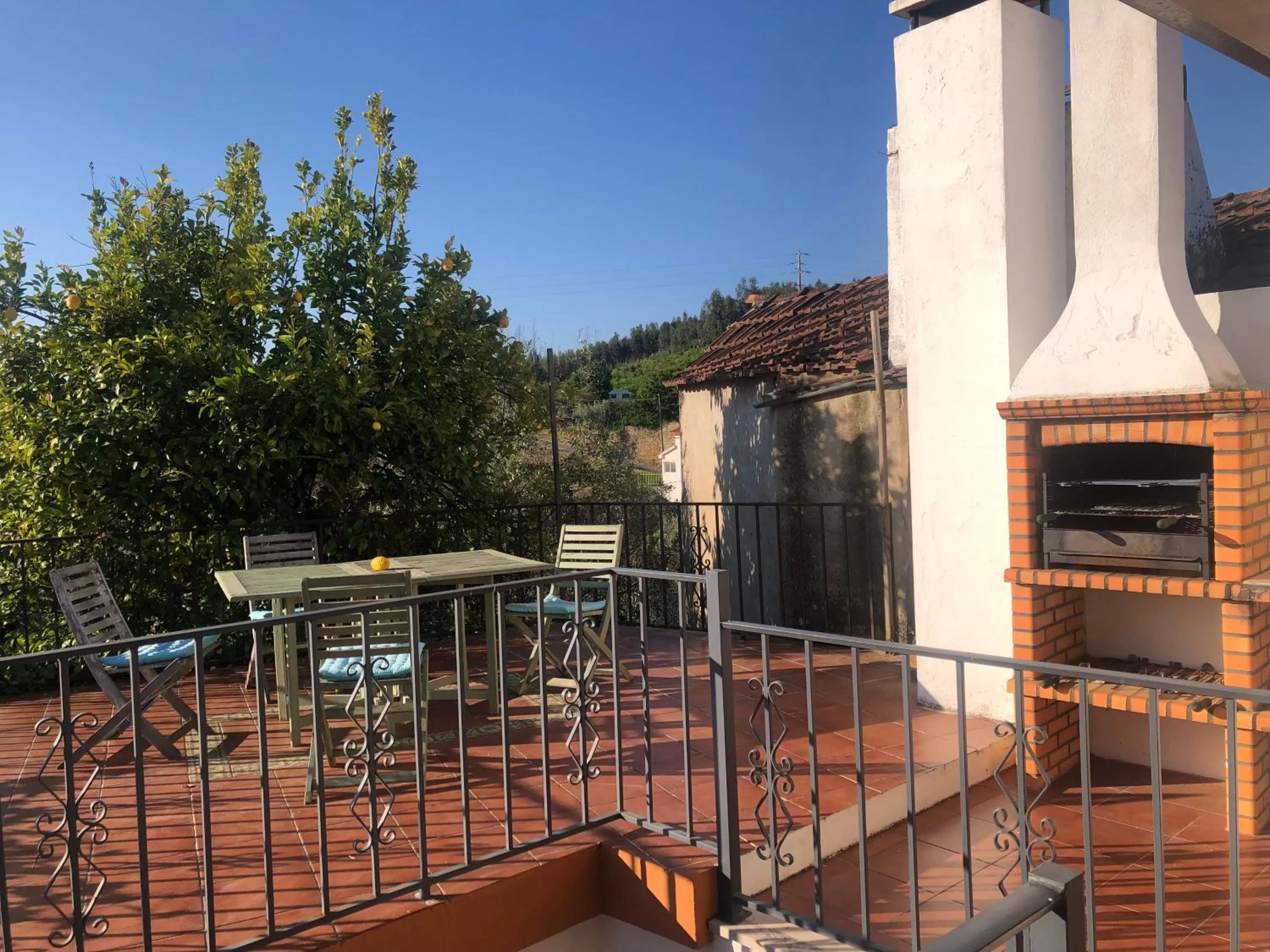 Balcony/Terrace in House Of The Three Marias