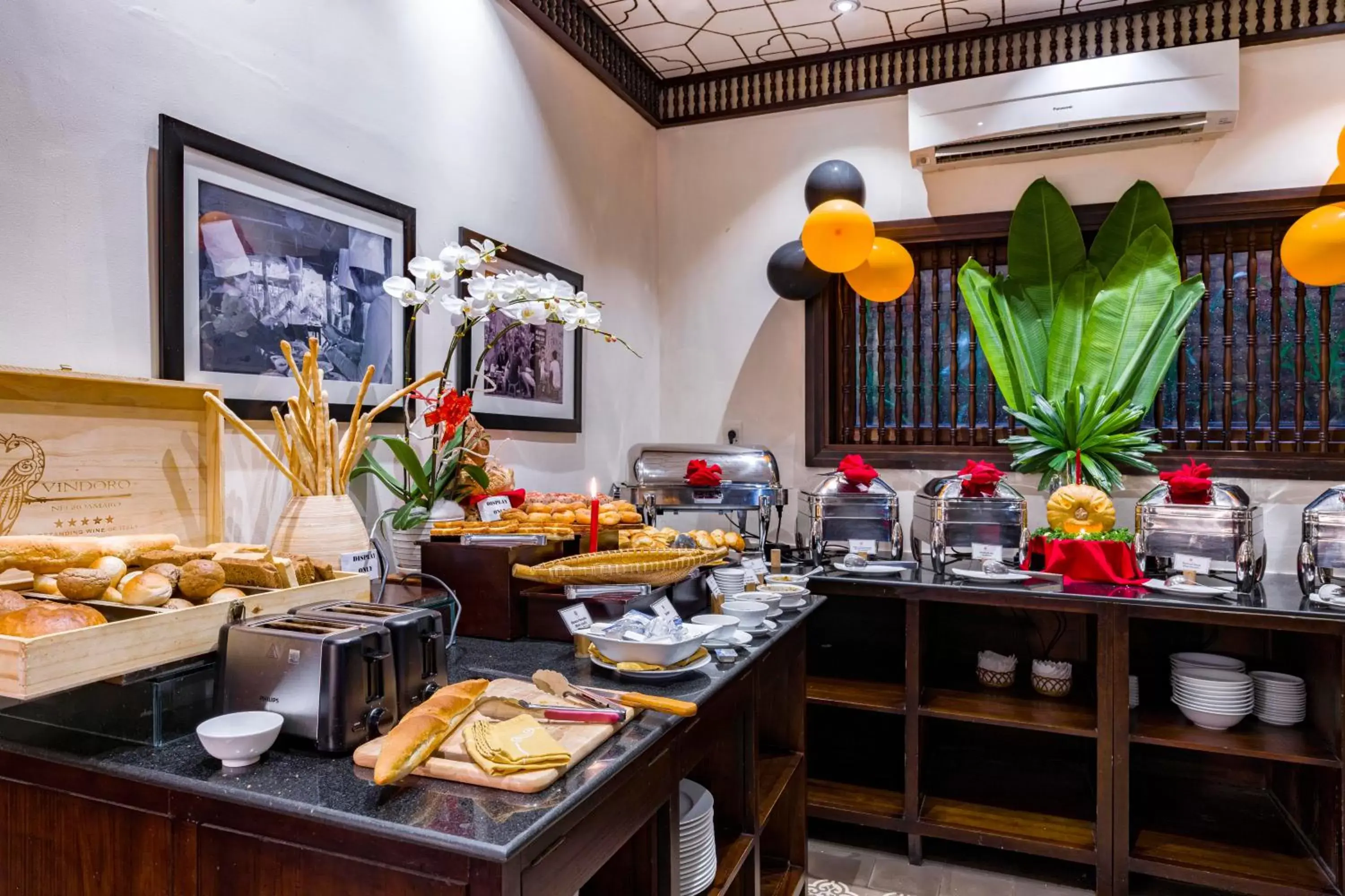 Buffet breakfast in Little Hoi An . A Boutique Hotel & Spa