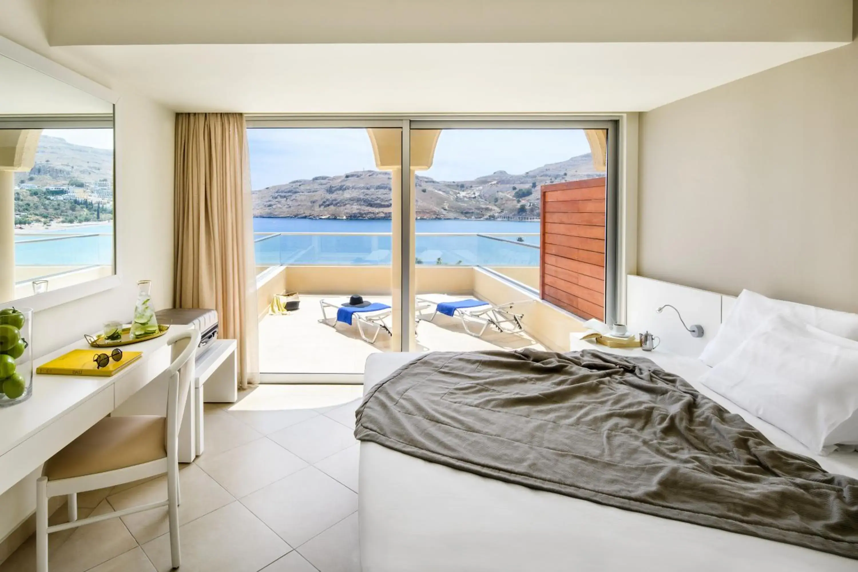 Deluxe Double Room with Beach View in Lindos Royal Resort