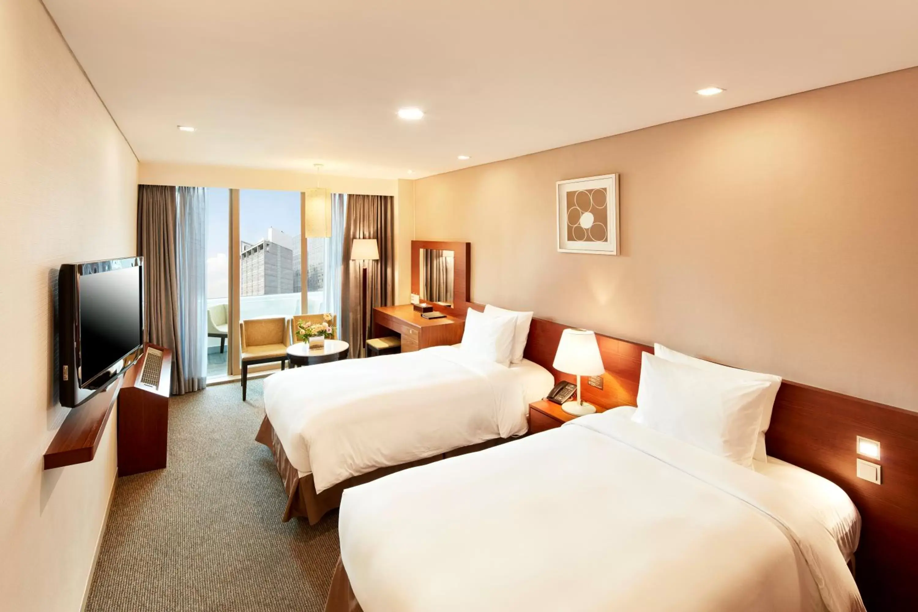 Bedroom in Hotel PJ Myeongdong
