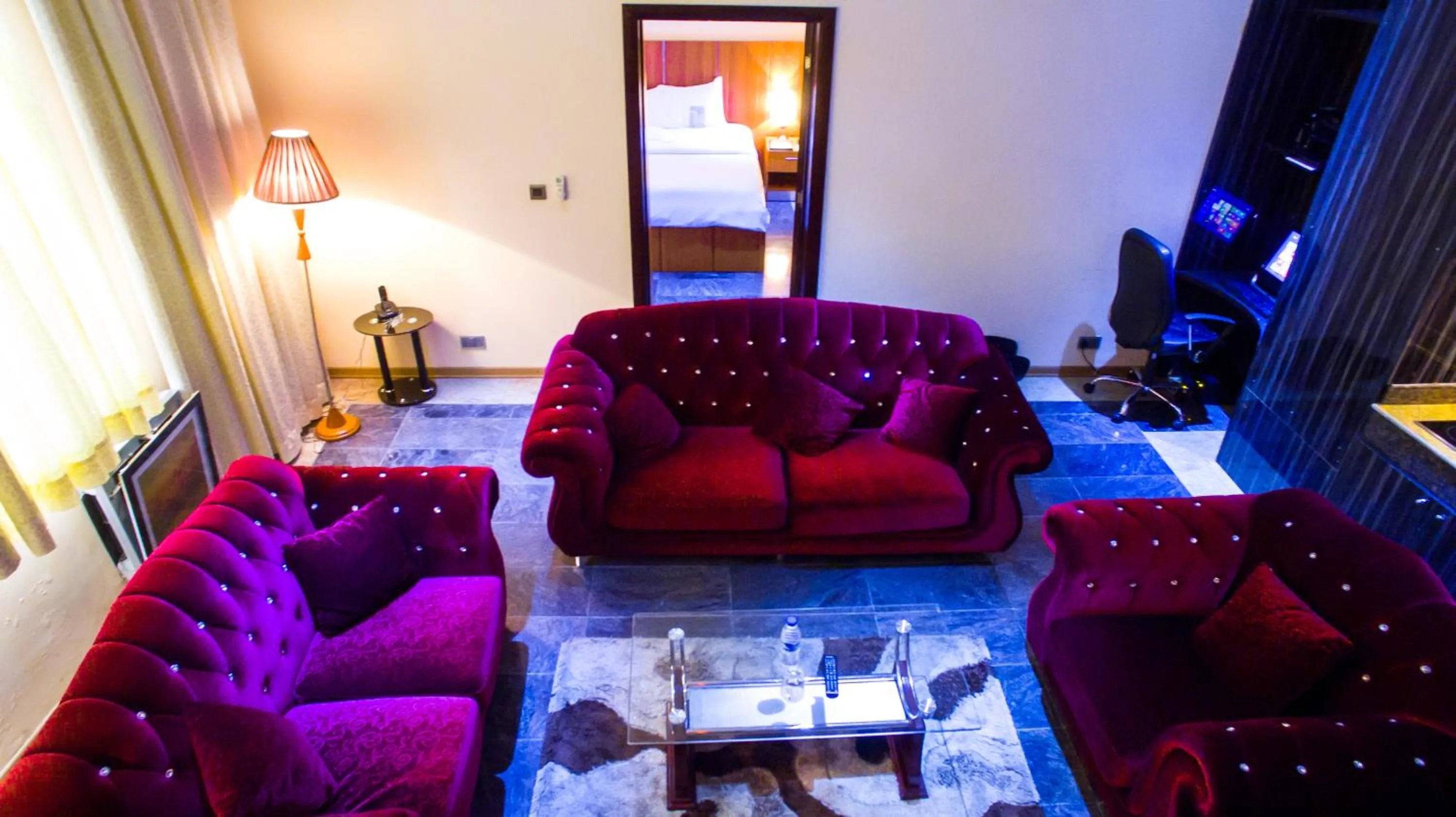 Living room, Seating Area in Swiss International Mabisel Port Harcourt