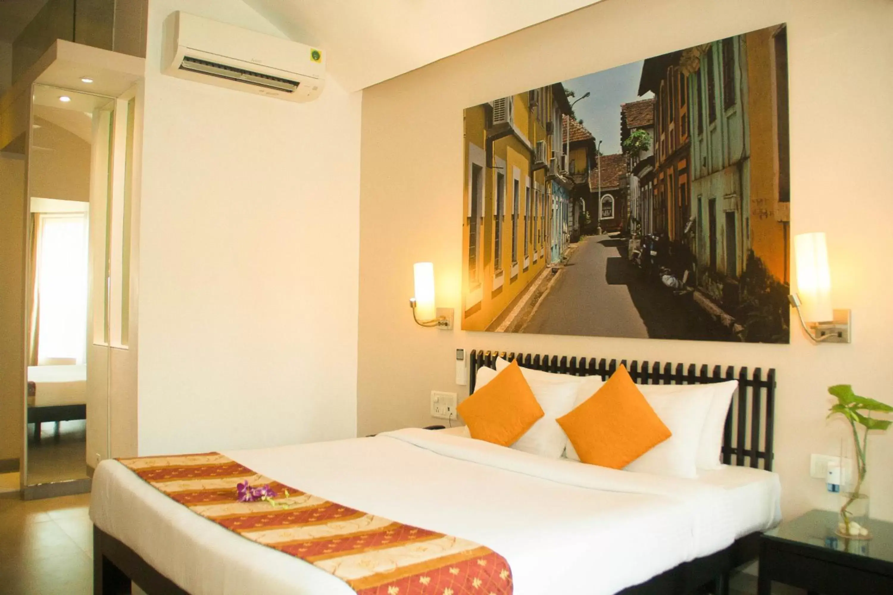 Bedroom in Whispering Palms Beach Resort