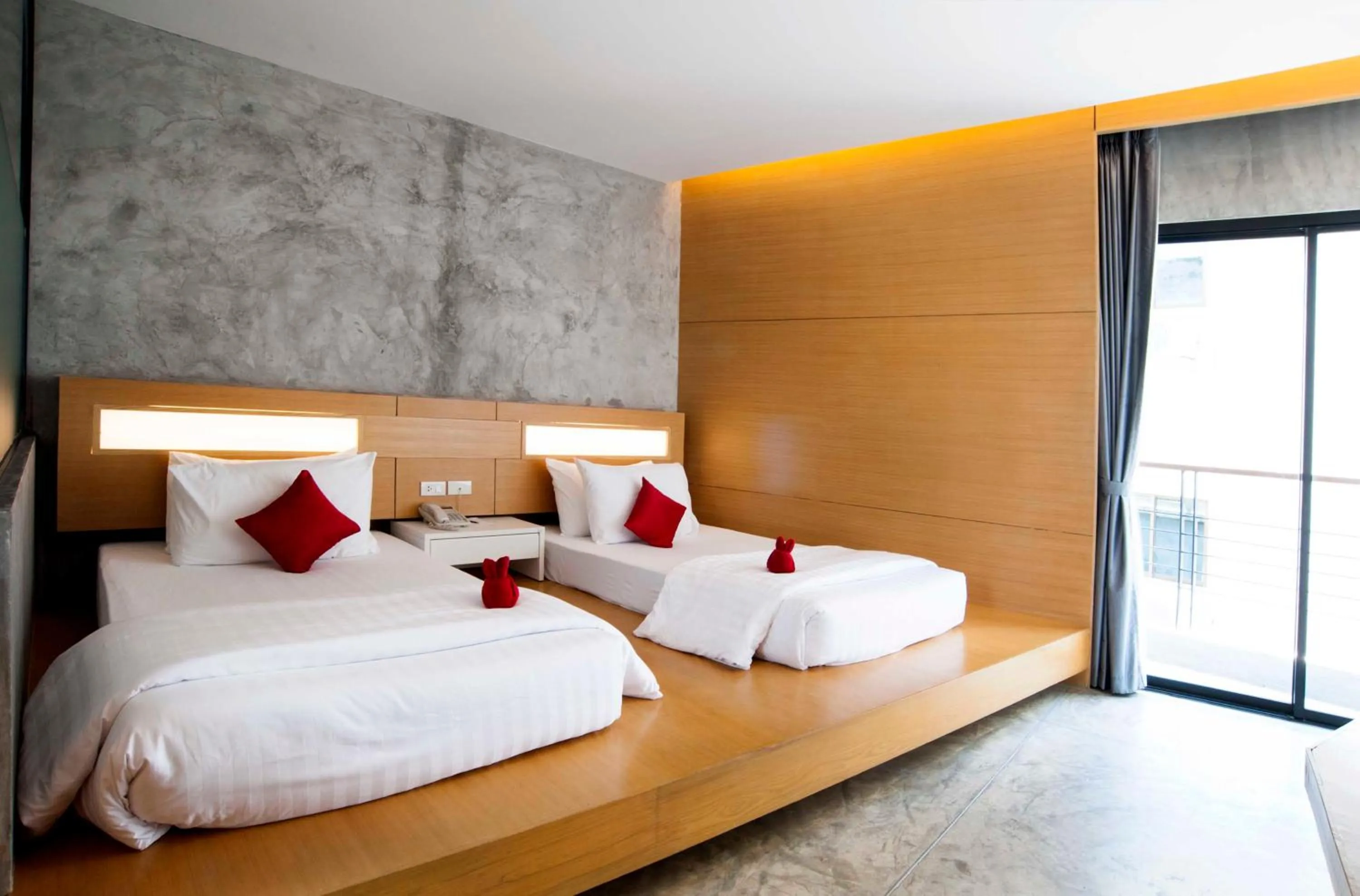 Bed in The Now Hotel - SHA Extra Plus