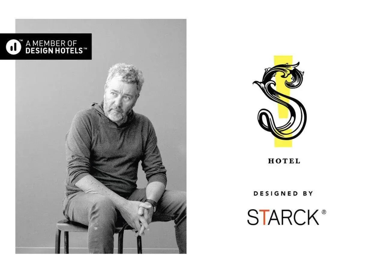 Property logo or sign in S Hotel | Designed by Philippe Starck