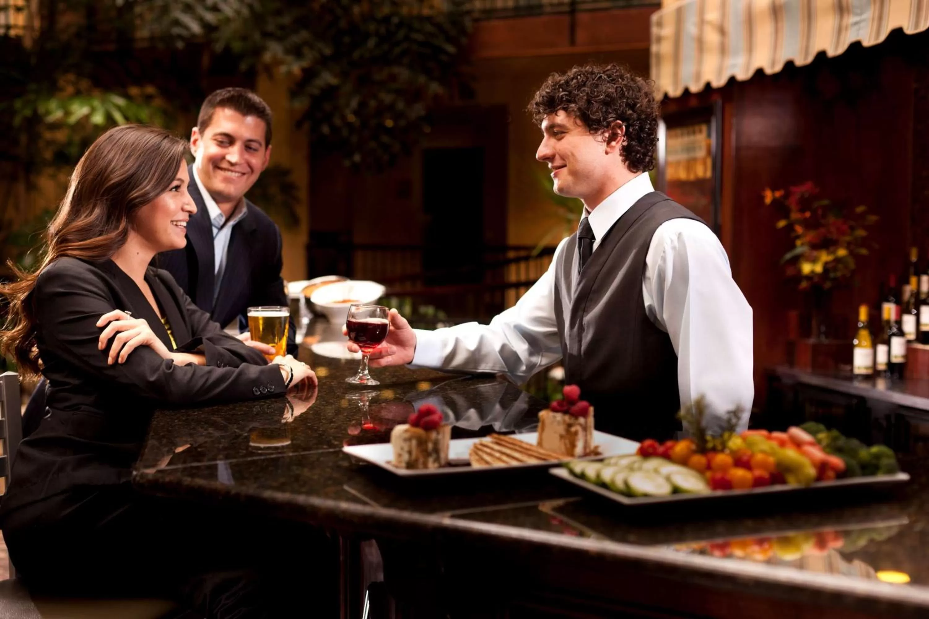 Lounge or bar in Embassy Suites Lubbock