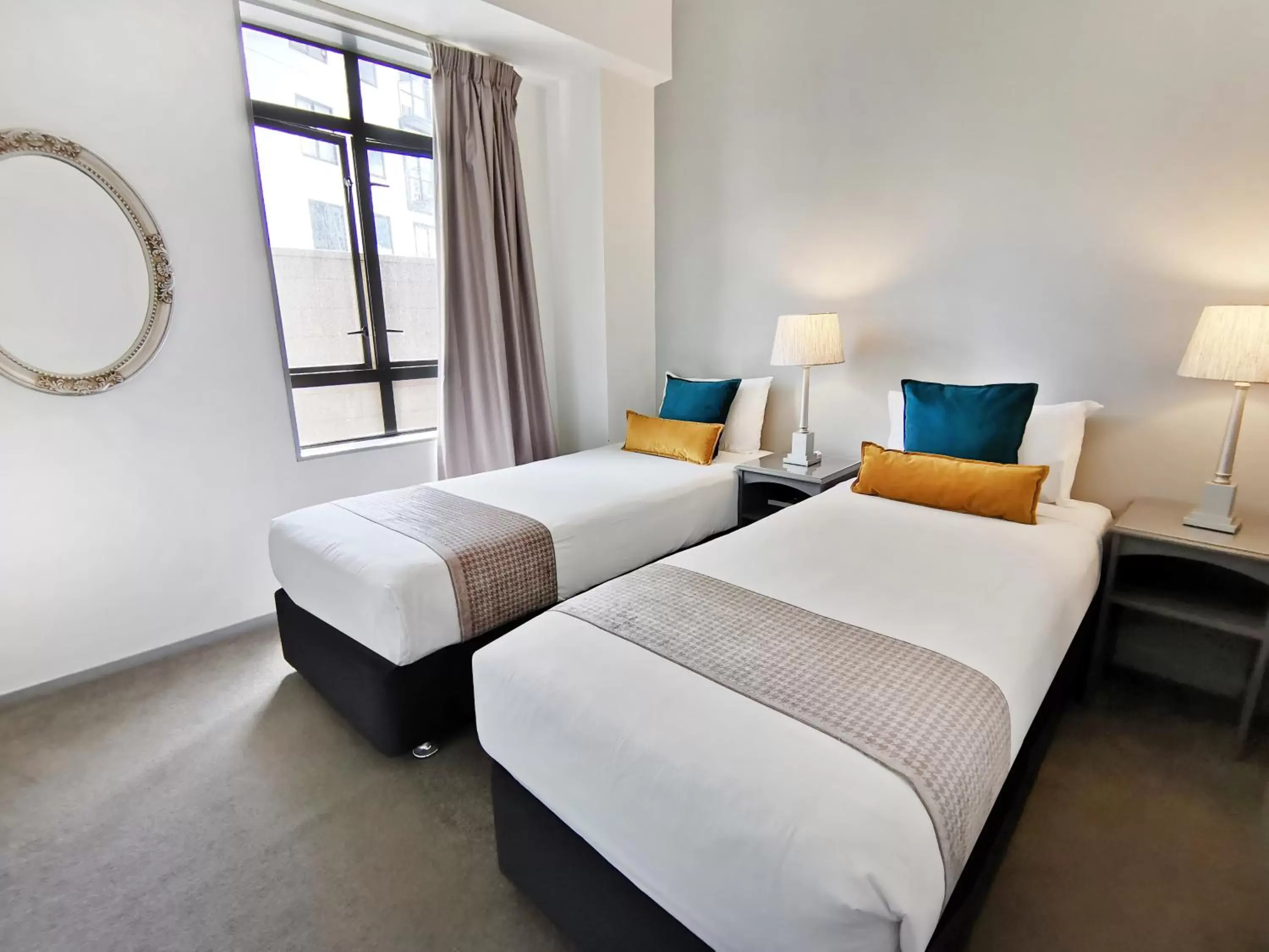 Bed in Quest on Eden Serviced Apartments