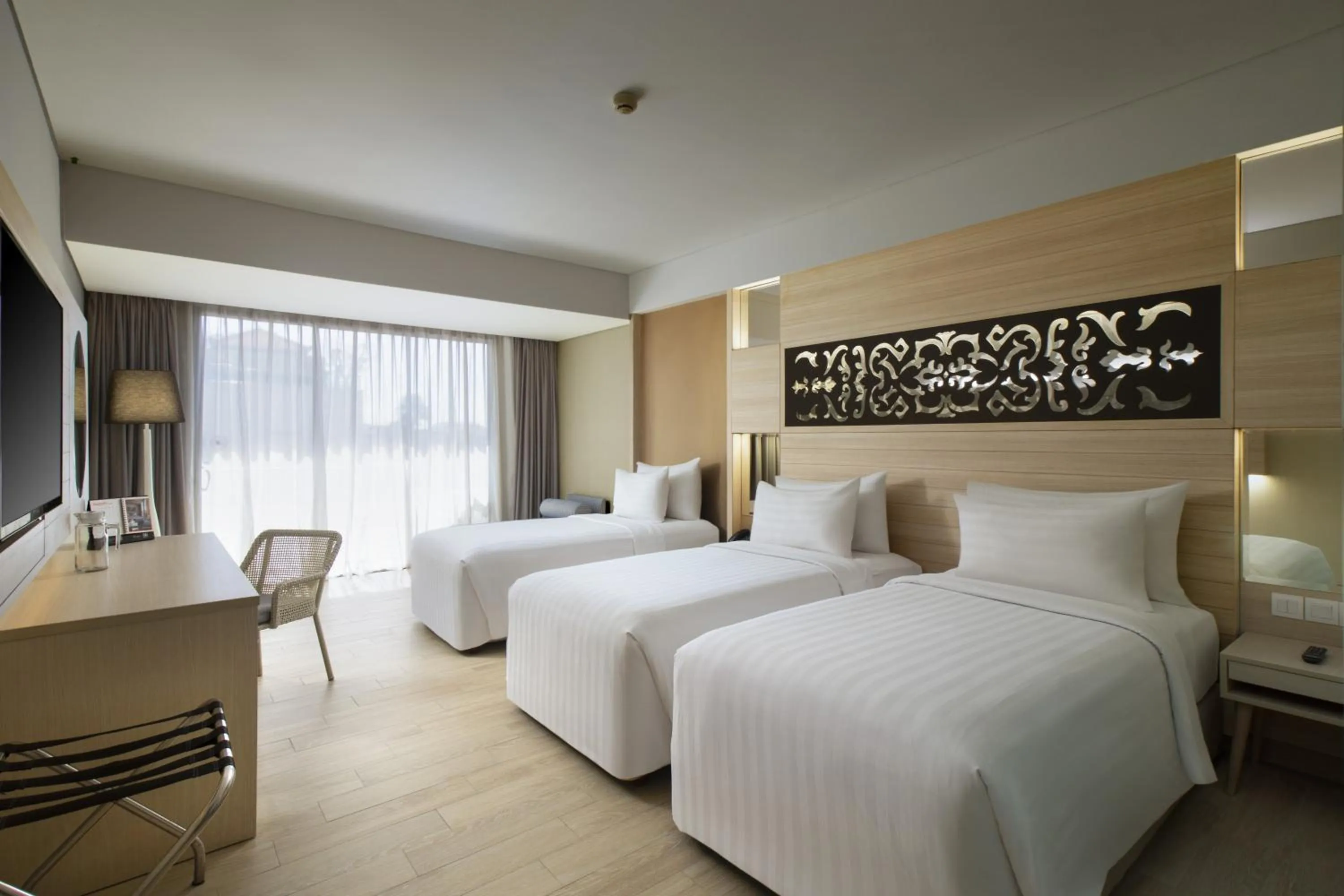 Bedroom, Bed in Swiss-Belhotel Tuban Bali